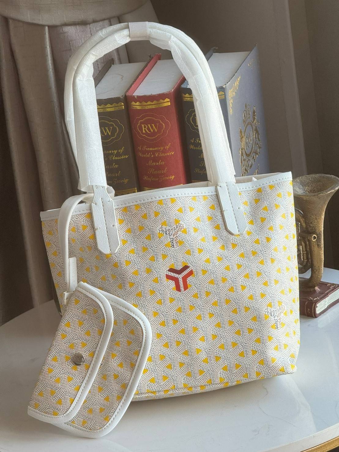 พร้อมส่ง 4 สี Goyard claire voie Mini Tote Bag กระเป๋าทรงโท้ทมินิ เกรดออริ สลับแท้ 1:1 ใช้ต่างประเทศได้ ภาพถ่ายจากงานขายจริง