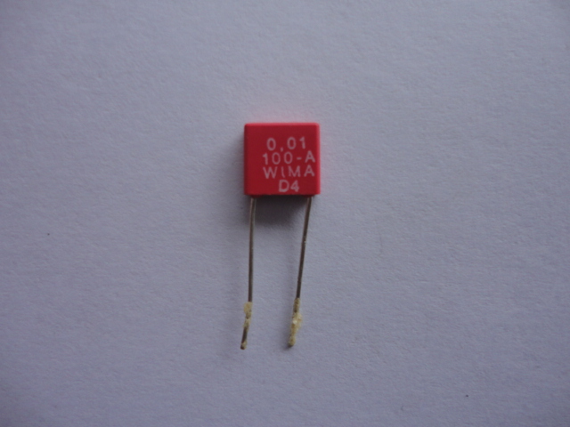 0.01 uF 100 V (WIMA)