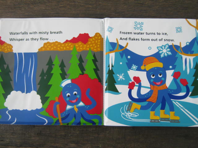 Baby Einstein Water,Water Everywhere หนังสือลอยน้ำได้ - หนังสือเสริมพัฒนาการเด็กมือสอง สภาพดีเหมือนใหม่