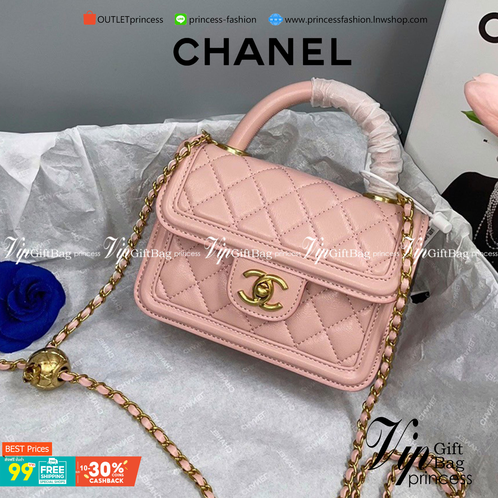 VIP 】CHANEL COCO VINTAGE ดีไซน์ยอดนิยมหนังสวยอยู่ทรงดูแลรักษาง่าย งานอะไหล่ทอง หรูหรามากค่ะ หูจับถนัดมือมาพร้อมสายสะพายยาว สะพายไหล่ CROSSBODY ก็ดูดี สินค้ามาพร้อมถุงผ้าและกล่องแบรนด์ Original Package พร้อมส่งที่ไทยราคาสุดคุ้มห้ามพลาด!