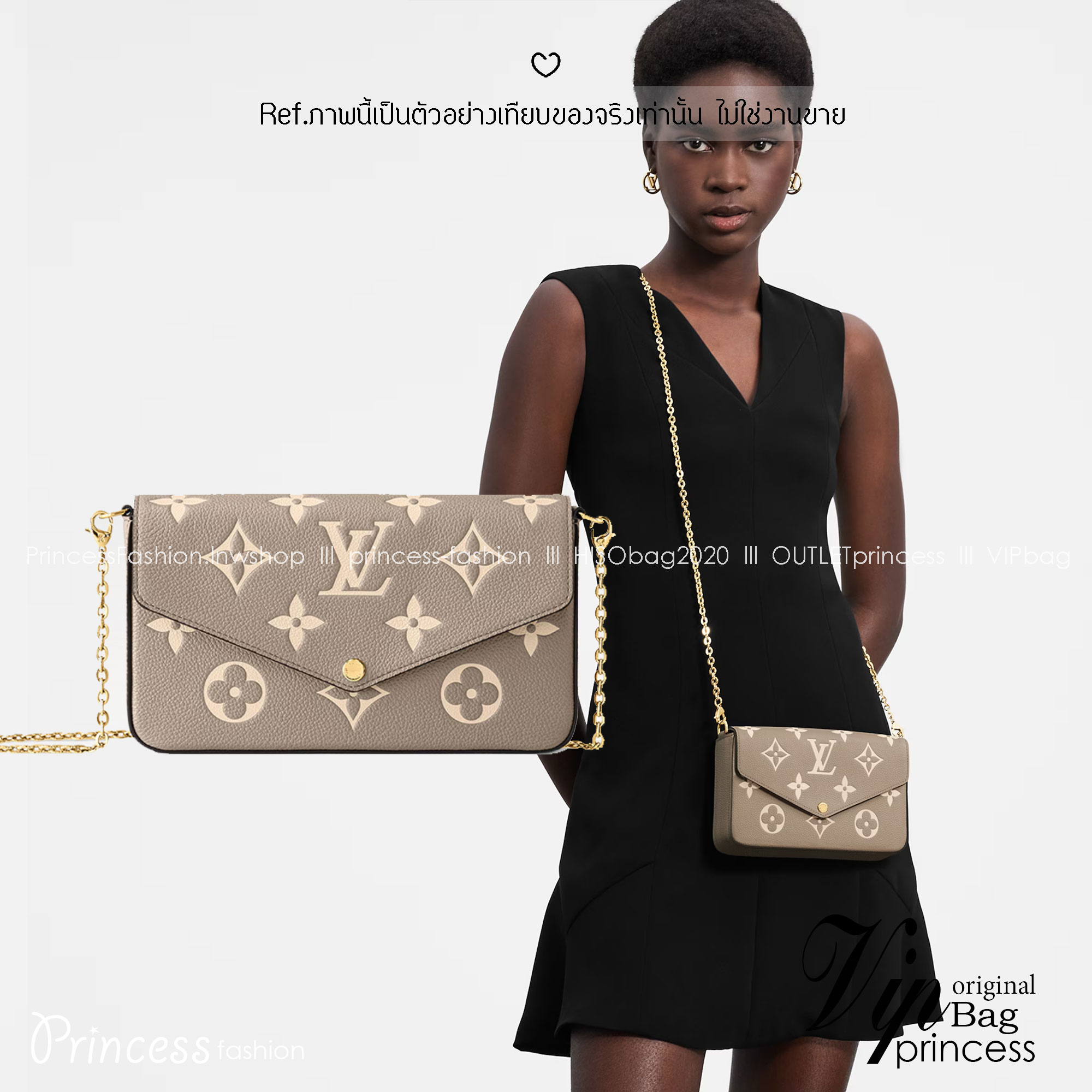 LV Felicie Pochette Monogram Empreinte Leather กระเป๋าทรงพอช มัลติฟังชั่น ครบทุกการใช้งาน สวยงามเหนือกาลเวลา มีใบนี้ใบเดียวคุ้มสุดเลยค่ะ