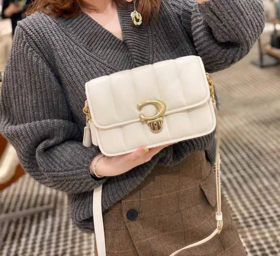 Coach Studio Shoulder Bag With Quilting c7725 พร้อมส่งที่ไทย
