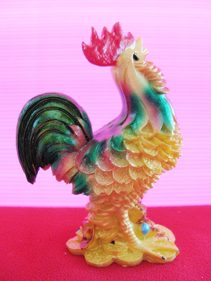 สินค้าหมดค่ะ รูปปั้นไก่เสริมดวง สลายพลังปราณชี่พิฆาต แบบใหญ่ค่ะ