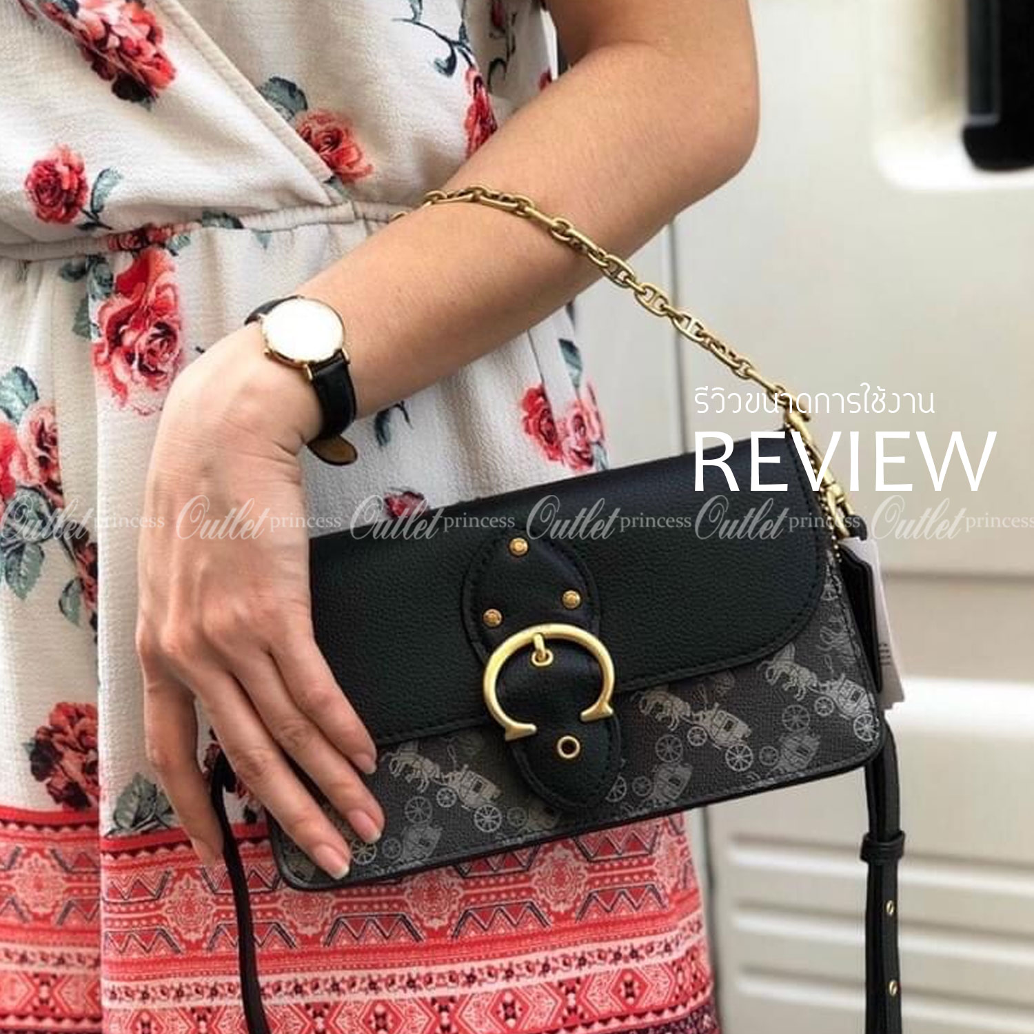 Coach Beat Crossbody Clutch In Signature Canvas With Horse And Carriage Print((6910//4760)) 🌈พร้อมส่งสีใหม่ล่าสุด ได้ไปไม่ผิดหวังแน่นอนค่ะ! กระเป๋าหิ้วได้//คลัทออกงานได้//สะพายครอสบอดี้ร์ได้ สุดคุ้ม! หนังแท้อย่างดี smooth leather ค่ะ