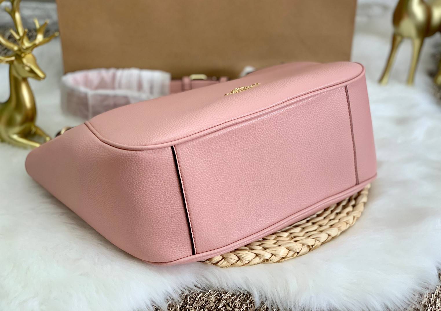 สินค้าออกใหม่ พร้อมคอลเลคชั่นสีใหม่ล่าสุดค่ะ! COACH RORI SHOULDER BAG ((C2855)) พร้อมส่งที่ไทย สวยก่อนใครแน่นอนค่ะ! กระเป๋าสะพายไหล่ หนังแท้ชั้นดีที่สุด หนังนิ่ม ทรงสวย หลงรักแน่นอนค่ะ