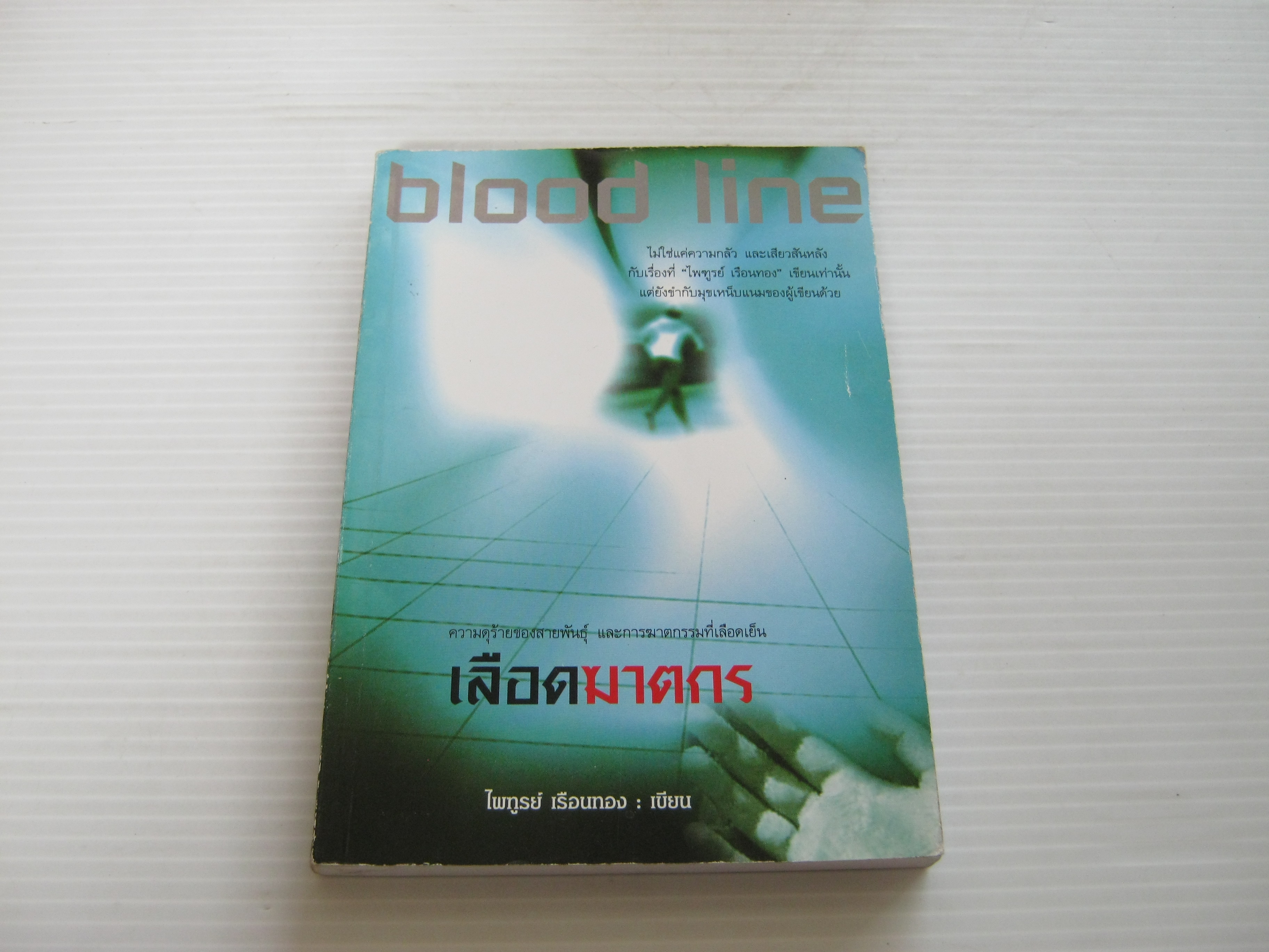 เลือดฆาตกร ไพฑูรย์ เรือนทอง เขียน***สินค้าหมด***
