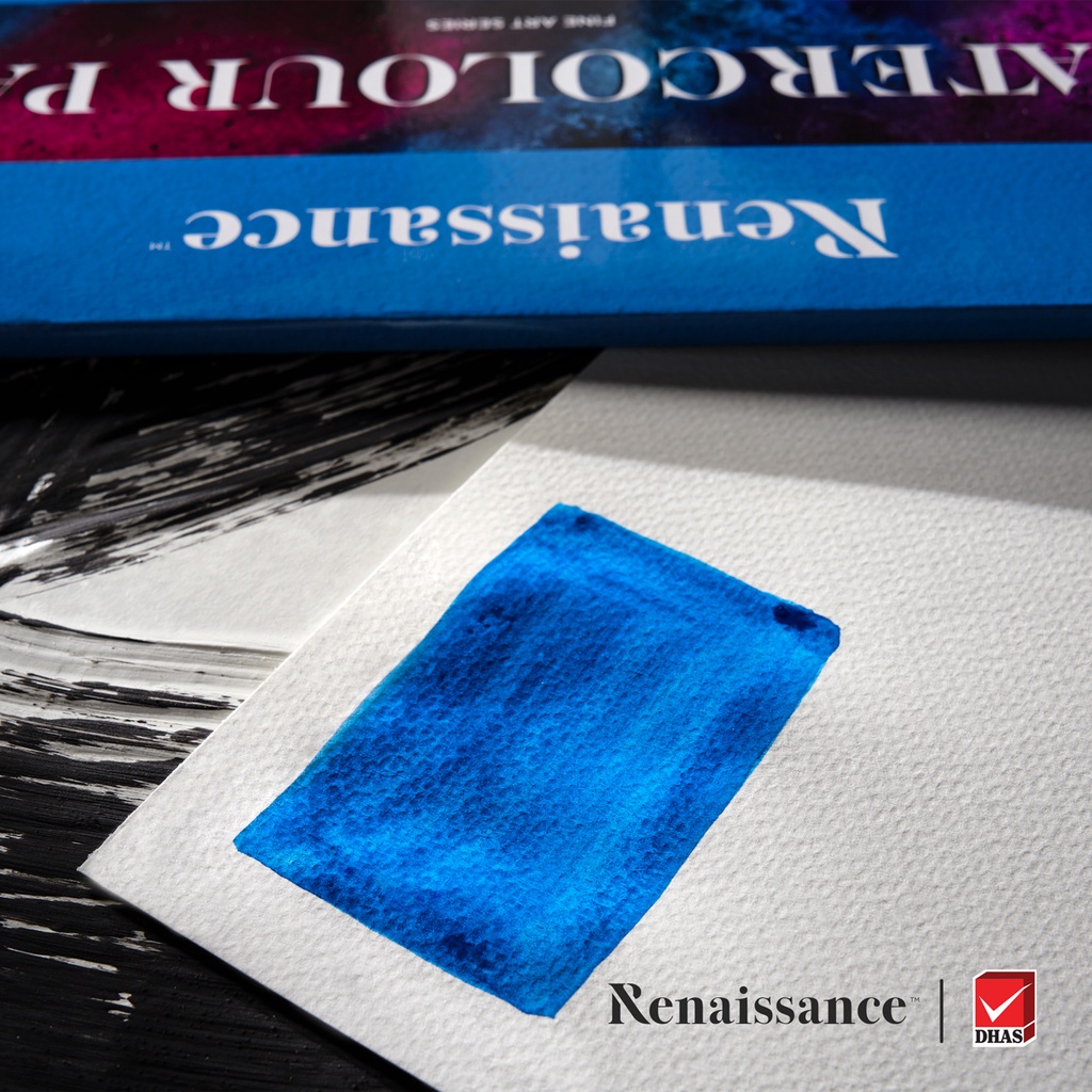 กระดาษวาดเขียน A2 200แกรม 375x555mm R101 เรนาซองซ์ สำหรับสีน้ำ