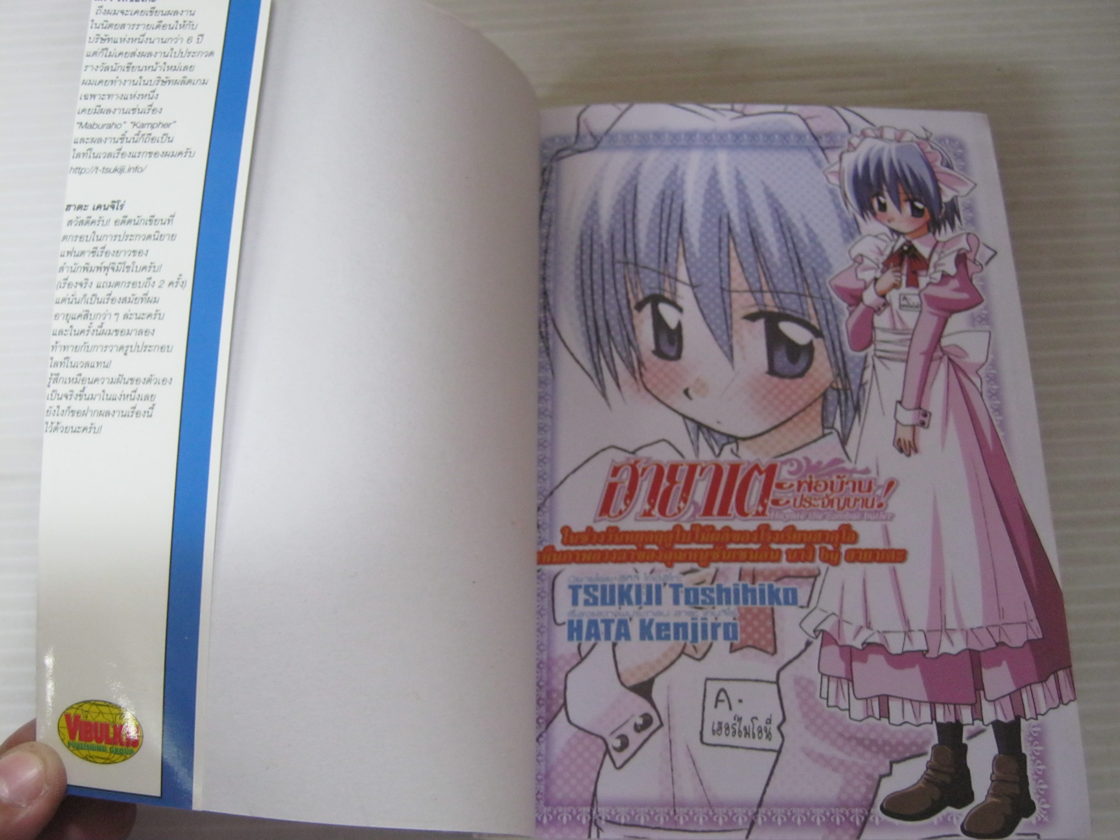 ฮายาเตะพ่อบ้านประจัญบาน ฉบับนิยาย 1 เล่มเดียวจบ