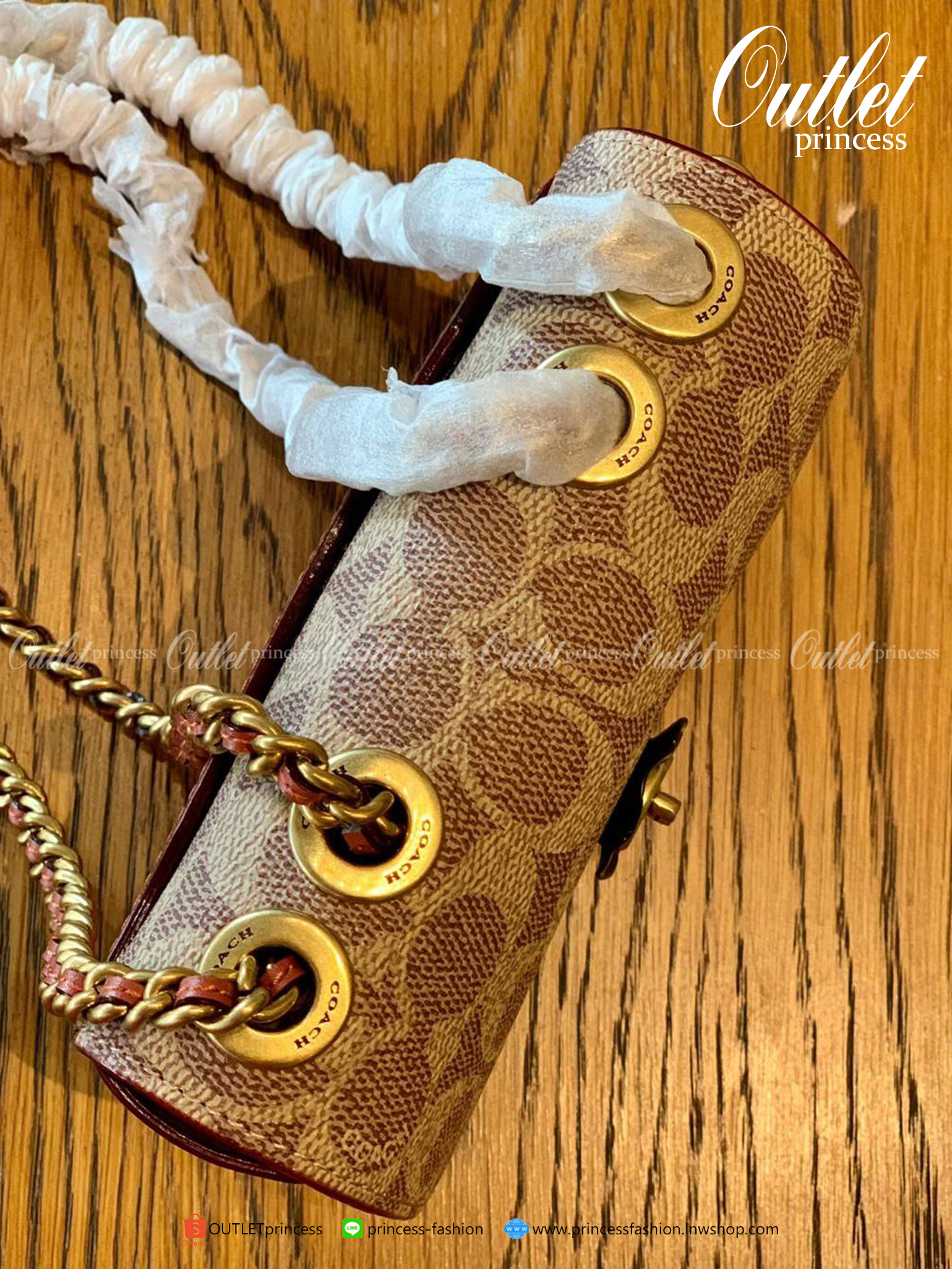 ของแท้ 100% COACH MADISON 16 CROSSBODY BAG LEATHER