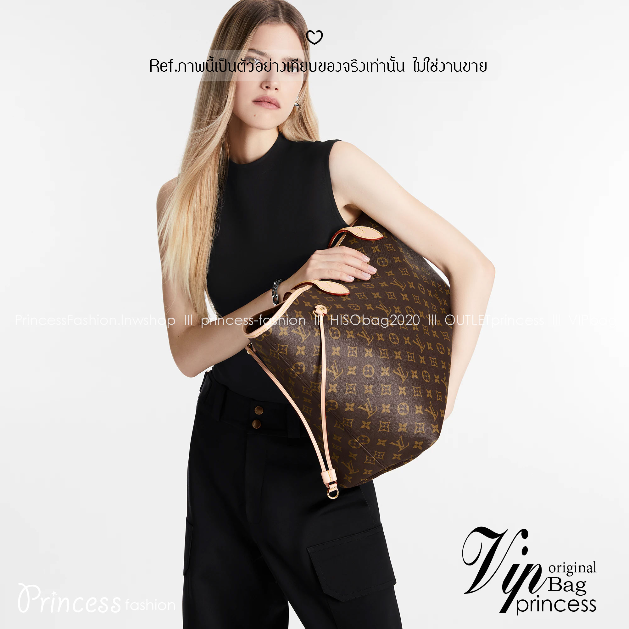 พร้อมส่ง 4 สี | LV Neverfull GM bag กระเป๋าสะพายทรโท้ทใบใหญ่ จุได้แบบไม่จำกัด ไซส์หายากไซส์ตามหา ใหญ่จริงแบบจุใจ มาพร้อมใบลูก สะพายไปเที่ยวต่างจังหวัดคือดีงามมากจ้า