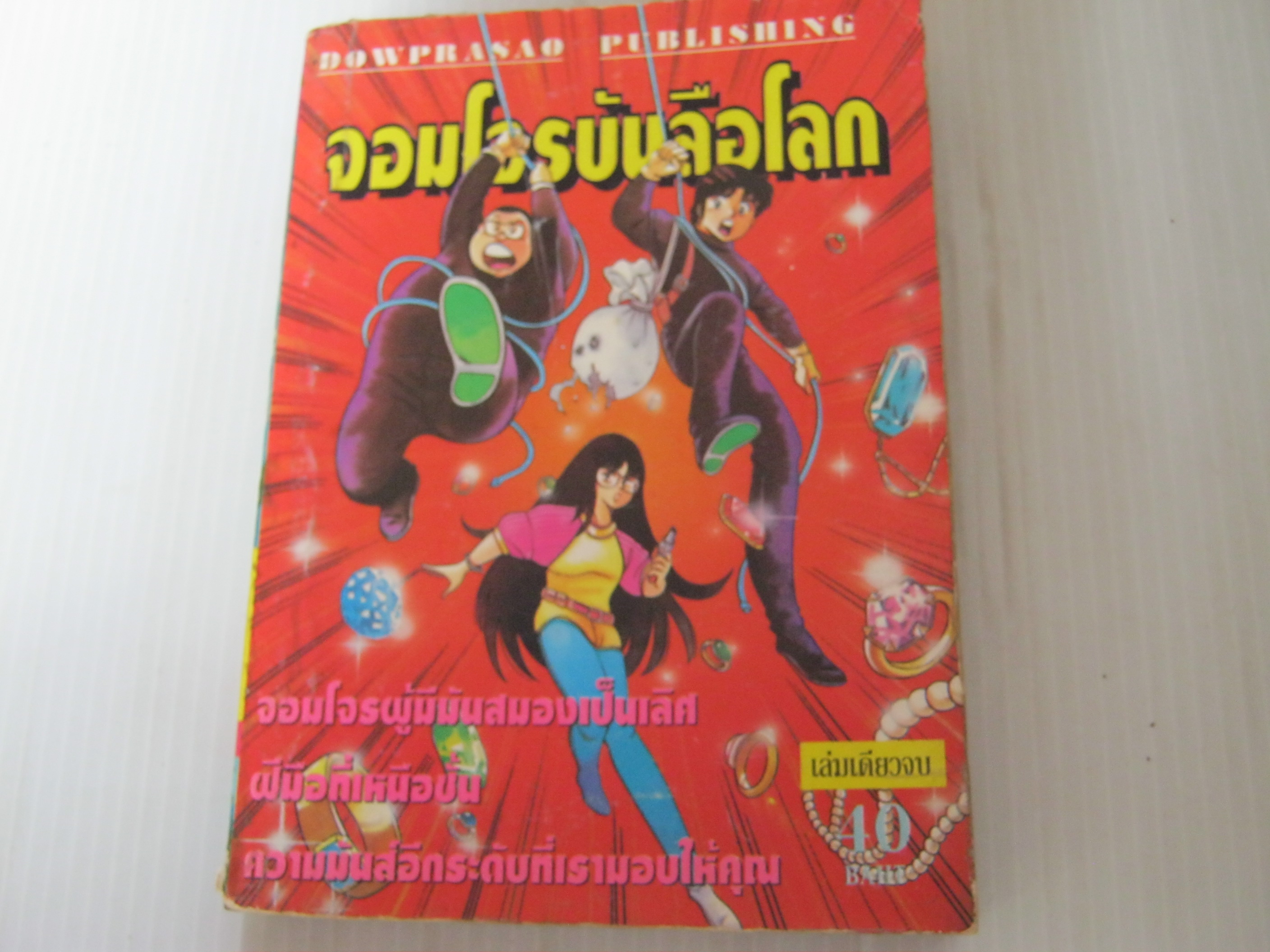 จอมโจรบันลือโลก เล่มเดียวจบ***สินค้าหมด***