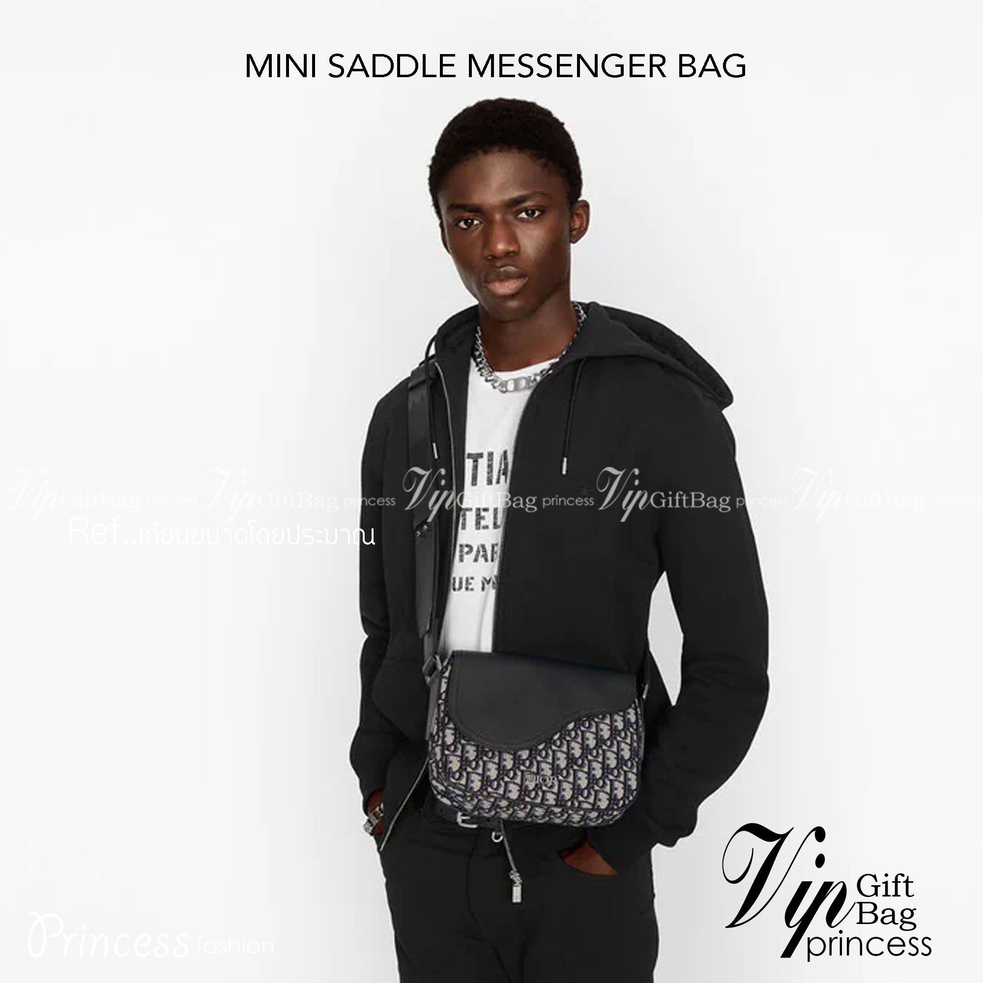 DIOR MINI SADDLE MESSENGER BAG รุ่นที่หนุ่มๆตามหา รุ่นหายาก!! ล็อทนี้ราคาดีมากค่ะ กระเป๋าสะพายลุคผู้ดี สีสวยคมคลาสสิก ดีไซน์เรียบหรู แนะนำใบนี้เป็น everyday bag รับรองตอบโจทย์ทุกลุค ทุกสไตล์แน่นอนจ้า