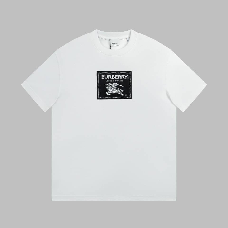 Burberry T-Shirt / BB T-Shirts เสื้อยืดแบรนด์เนม เสื้อแบรนด์หรู เกรดออริจินอล สลับแท้ ภาพถ่ายจากงานจริง ใช้งานต่างประเทศได้