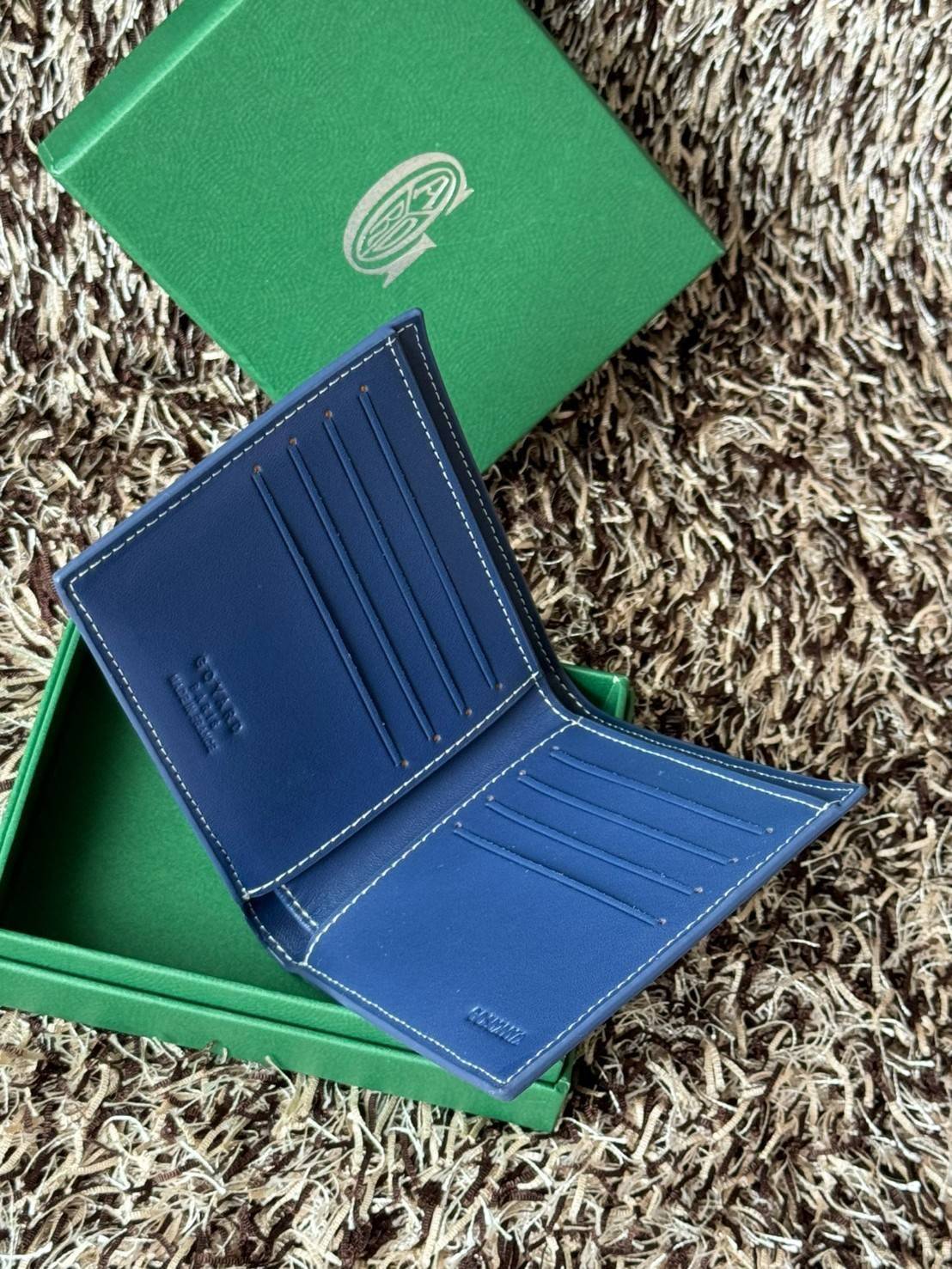 Goyard Wallet Men / Goyard Victoire Wallet กระเป๋าสตางค์ขนาดกะทัดรัดและเหมาะสําหรับการจัดสำหรับการ์ดและธนบัตร ลวดลายสุดคลาสสิค