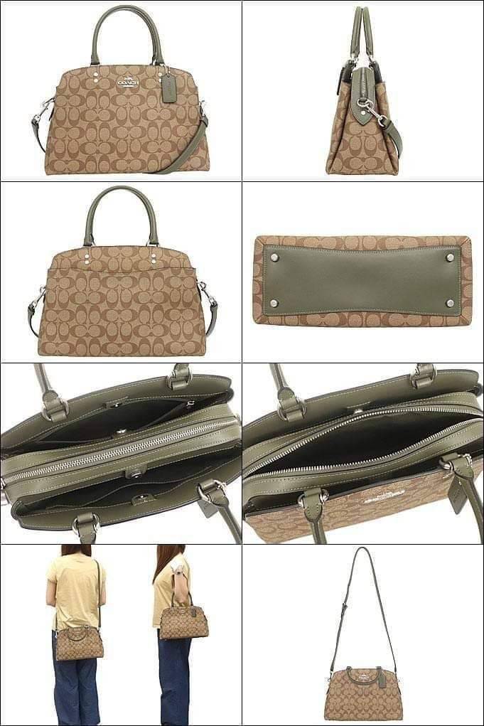 หัวใจจะวาย!! ละมุนมาก ลุคคุณหนูสุดๆ COACH MINI LILLIE CARRYALL (COACH F91494)🌺 ใช้ดีจนต้องบอกต่อ อีกแล้วจ้า ใครๆก็ถามหา😍>>>ทรงถัง รุ่นใหม่ 10 นิ้ว ขนาดกำลังดี เหมาะมือมาก มี 3 ช่องด้านใน ช่องกลาง เปิด-ปิด ด้วยซิป ส่วน 2 ช่องด้านข้