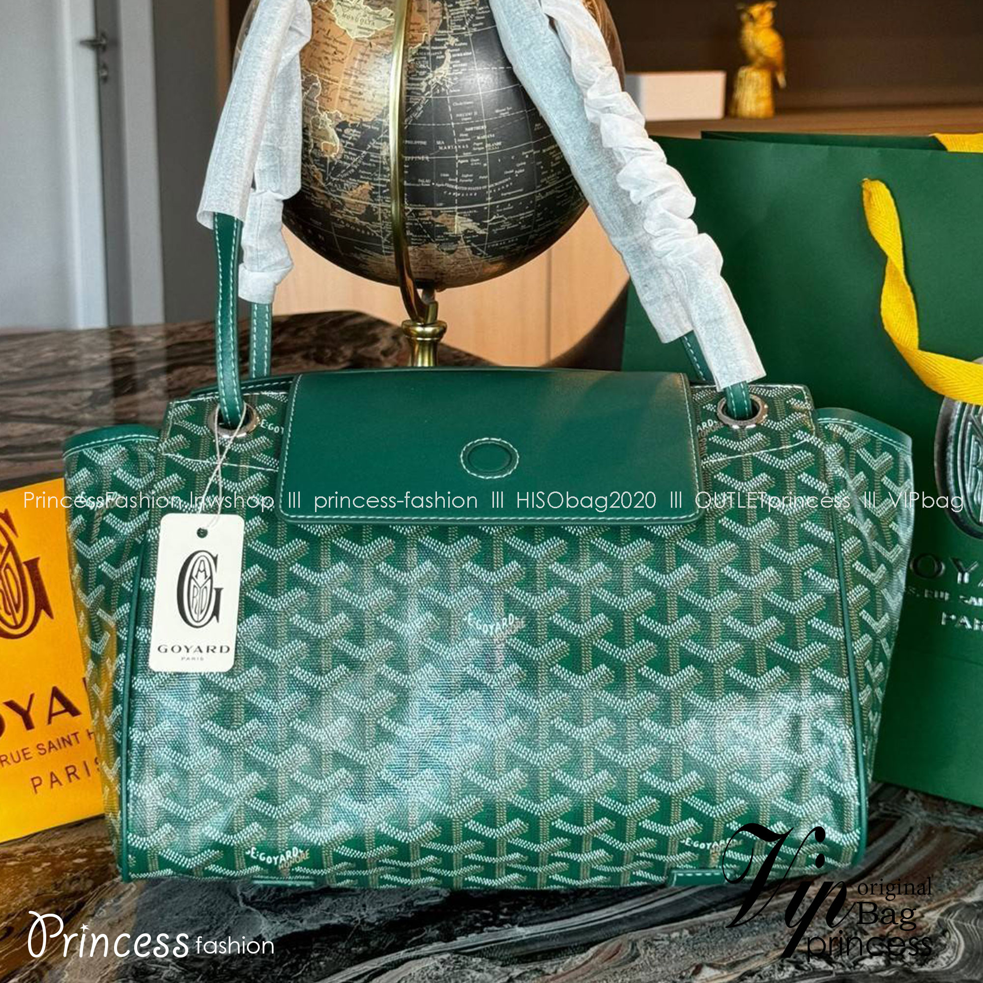 พร้อมส่ง 8 สี GOYARD Rouette Souple Bag 30cm กระเป๋าสะพายแบรนด์หรูสัญชาติฝรั่งเศส 🧡 เกรดออริจินอล 1:1 สลับแท้ ใช้งานต่างประเทศได้