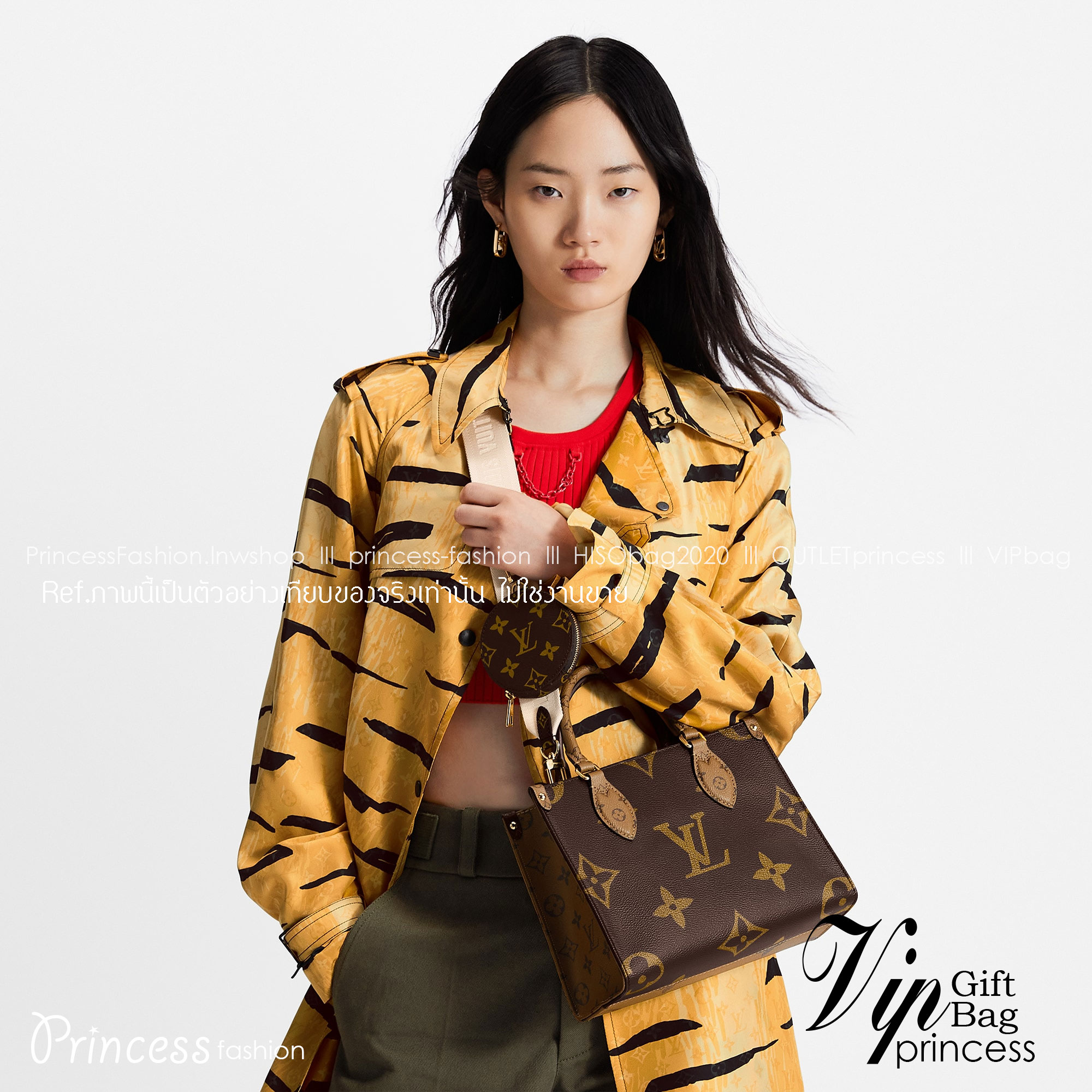 LV OnTheGo PM Monogram Canvas / LV crossbody tote bag ดีไซน์ใหม่ 2023 พร้อมใบเล็ก กระเป๋าทรงโท้ทที่ใครเห็นต้องเป็นคลั่งรัก คลาสสิค ผู้ดี หรูหราได้ทุกลุค ทุกสไตล์
