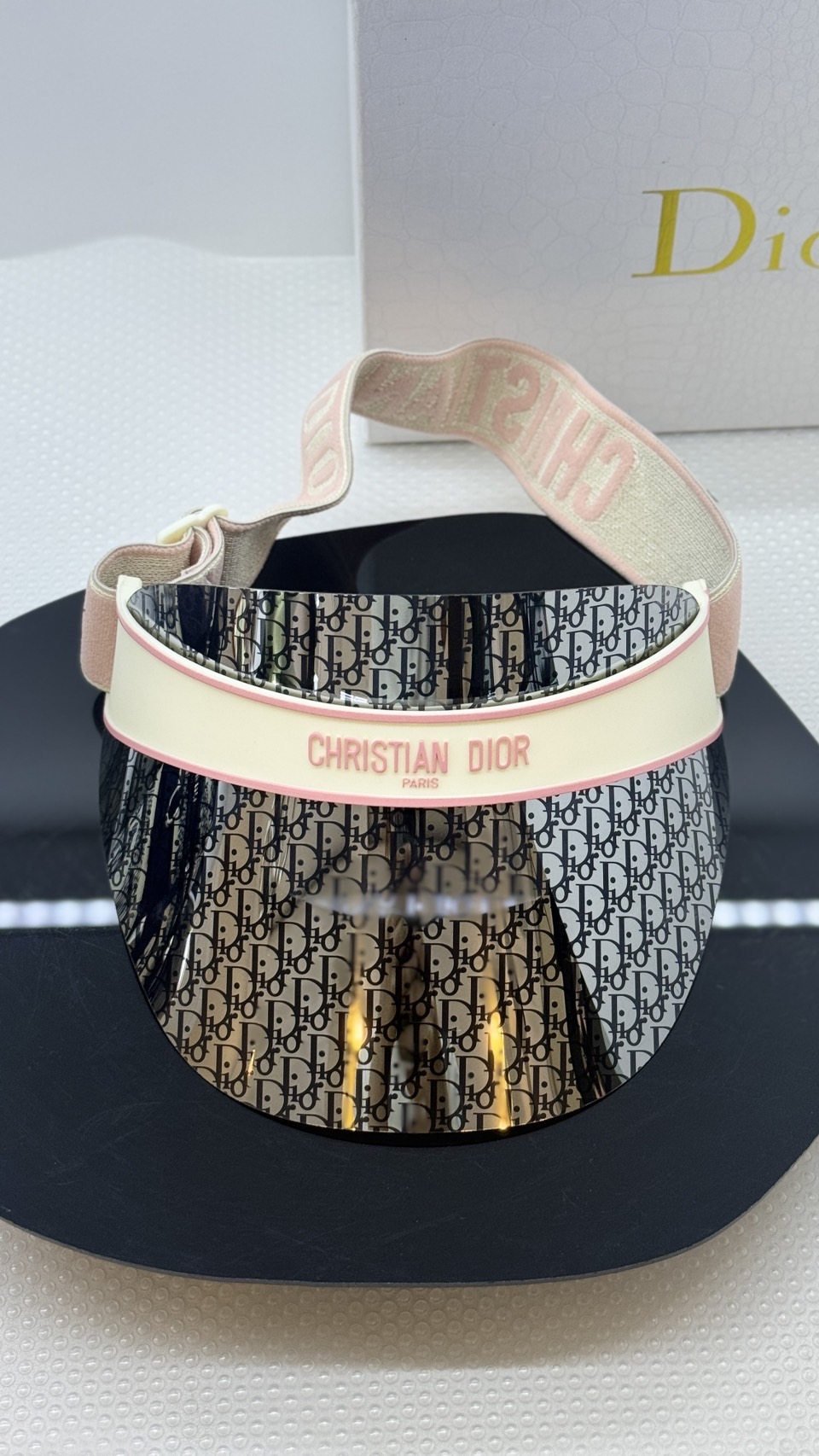 พร้อมส่ง 2สี DiorClub V1U Oblique Visor / Dior oblique visor hat หมวกสไตส์สปอร์ตดิออร์ เกรดออริ สลับแท้ 1:1 ใช้ต่างประเทศได้