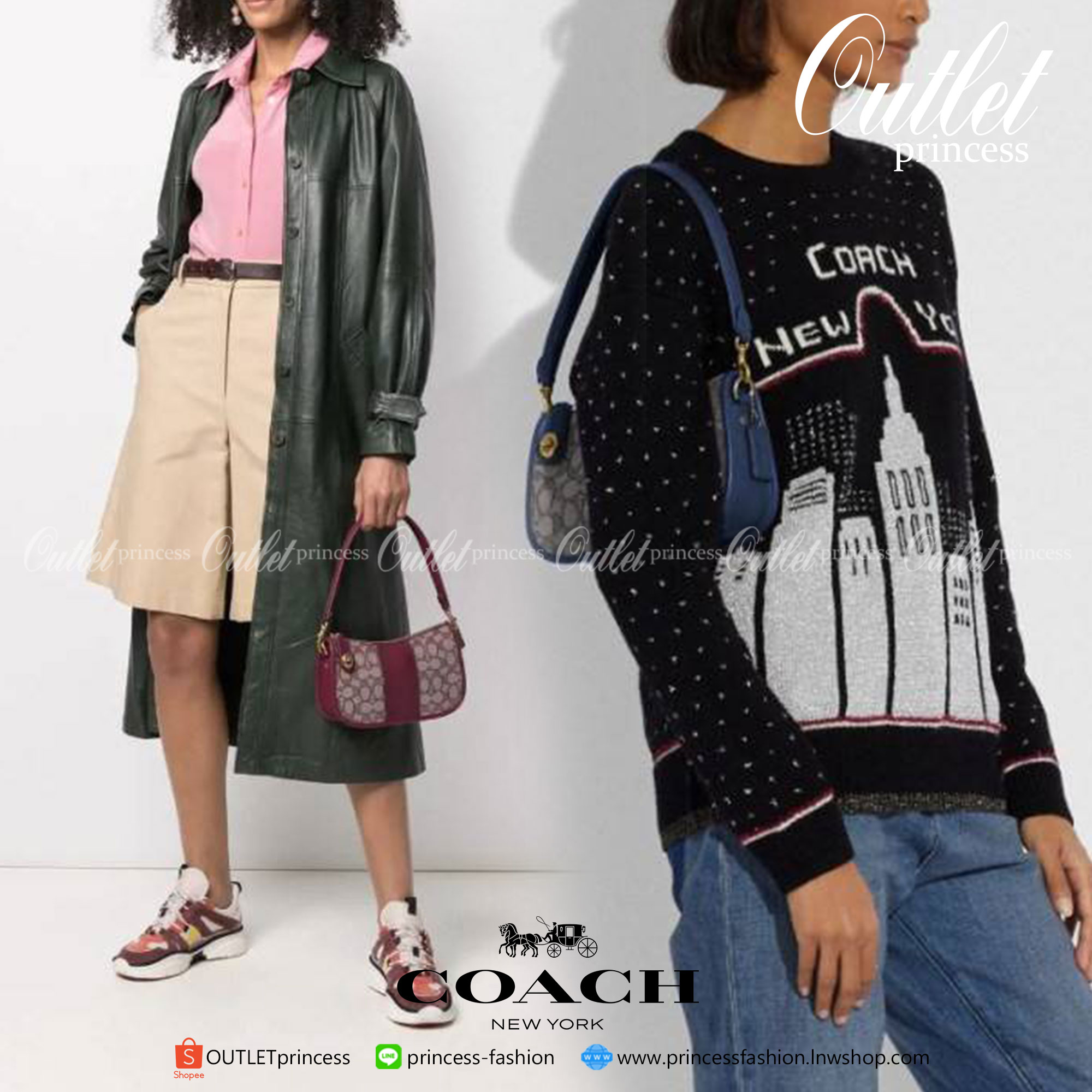 New arrival Limited edition! COACH SWINGER BAG ((C0638)) 🌈สีออกใหม่ล่าสุด ลุควินเทจ น่าใช้มากๆค่ะ!
