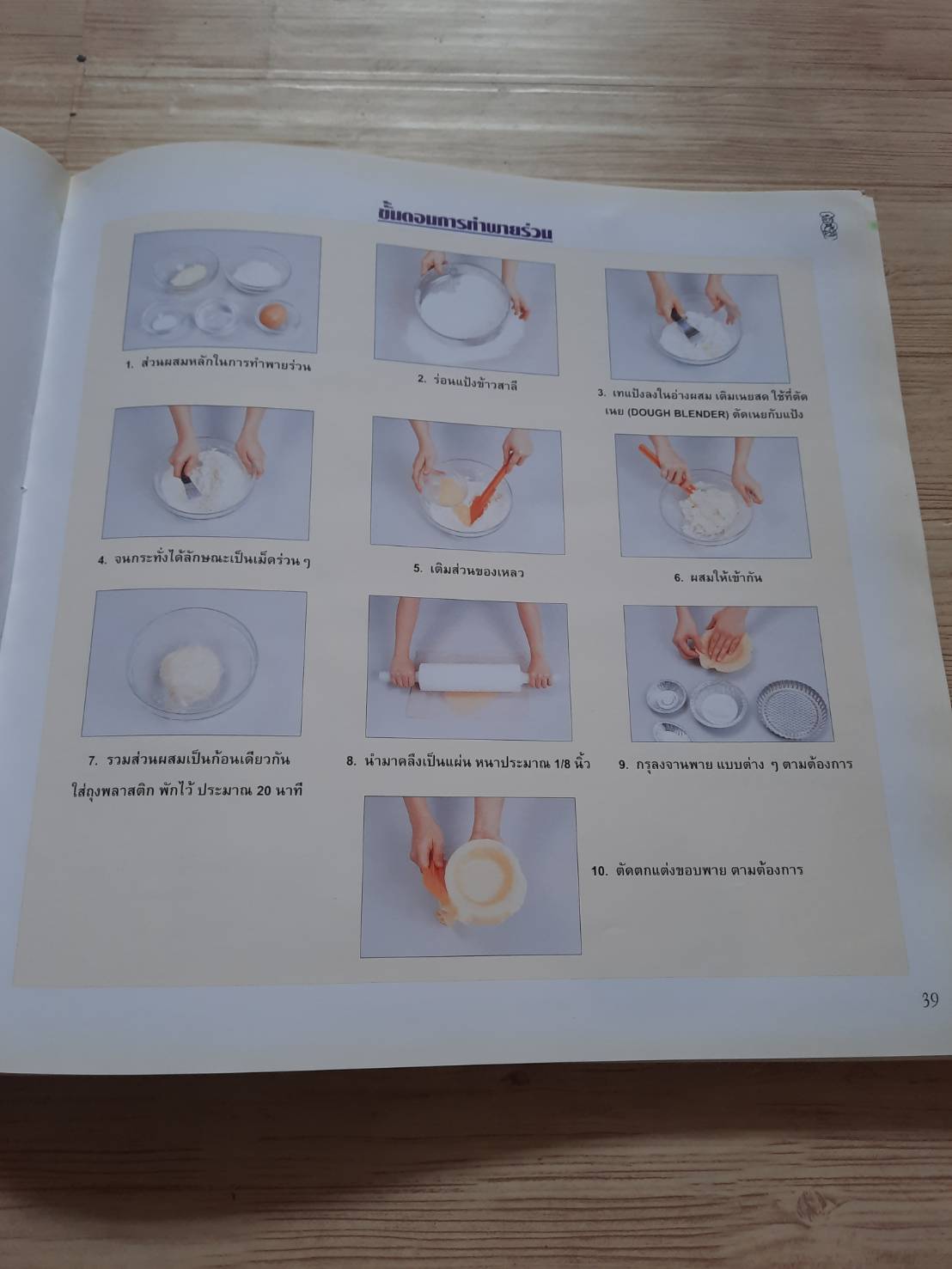 ตำราทำขนมจากแป้งข้าวสาลี เล่ม 5***สินค้าหมด***