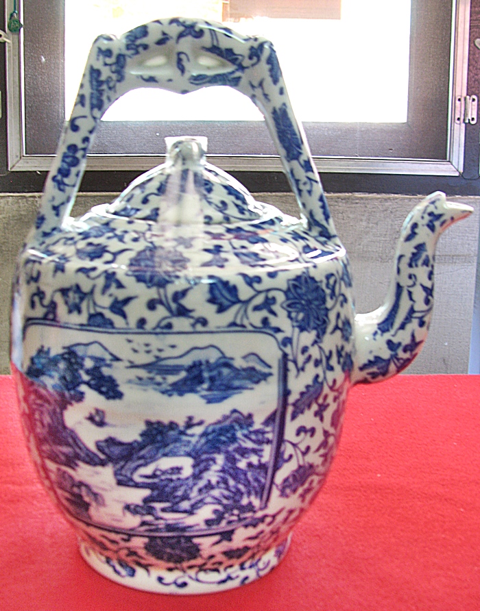 กาน้ำกังไสลายภูเขา-ดอกไม้จากเมืองจีนค่ะ