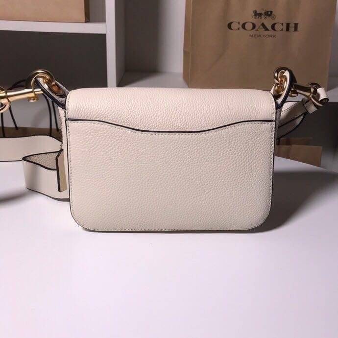Coach COACH SMALL JES MESSENGER WITH SIGNATURE CANVAS STRAP