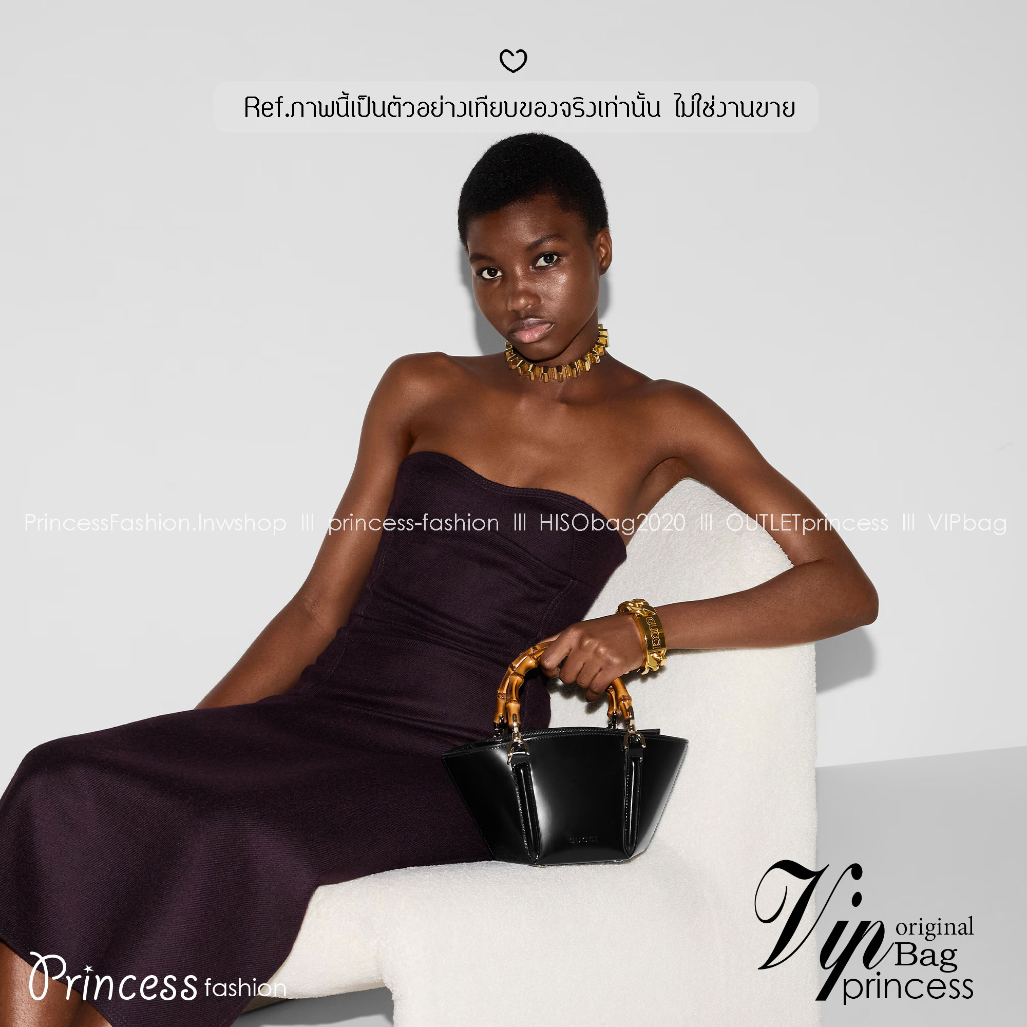 GUCCI Mini bamboo top handle tote bag กระเป๋าสะพายทรงตะกร้า หูจับลายไม้ไผ่ตัดสีได้อย่างลงตัว ถือแล้วดูขับผิวสวยงาม งานหนังแท้หนังเงาดูแพง ให้ความรู้สึกถึงงานฝีมือที่โดดเด่น ด้วยฐานทรงหกเหลี่ยม พร้อมส่งที่นี่ก่อนใคร รีบจับจองเลยน้า