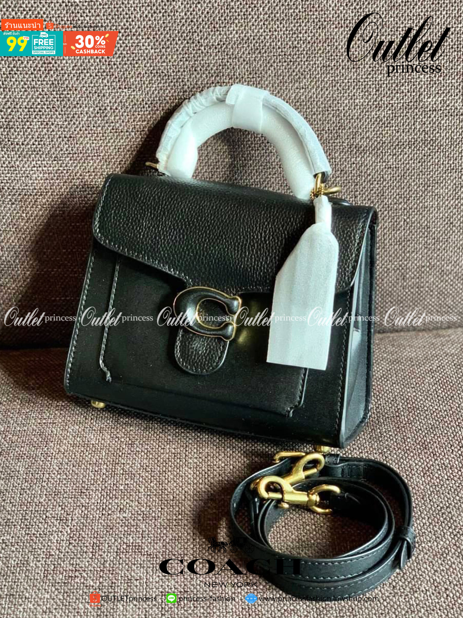 COACH TABBY TOP HANDLE 20 พร้อมส่งที่ไทยค่ะ! กระเป๋าหิ้ว//สะพายข้างได้ หนังแท้อย่างดี กหนึ่งใบทำหนังสองลายได้อย่างสวยงาม พร้อมโลโก้รุ่นใหม่ล่าสุดดูดีมากๆค่ะ เปิดปิดกระเป๋าแบบกดล็อค ภายในมีช่องหลักสองช่อง ใส่มือถือได้ทุกรุ่น;กระเป๋าเงินใบกลางได้;ของจำเป็นจ