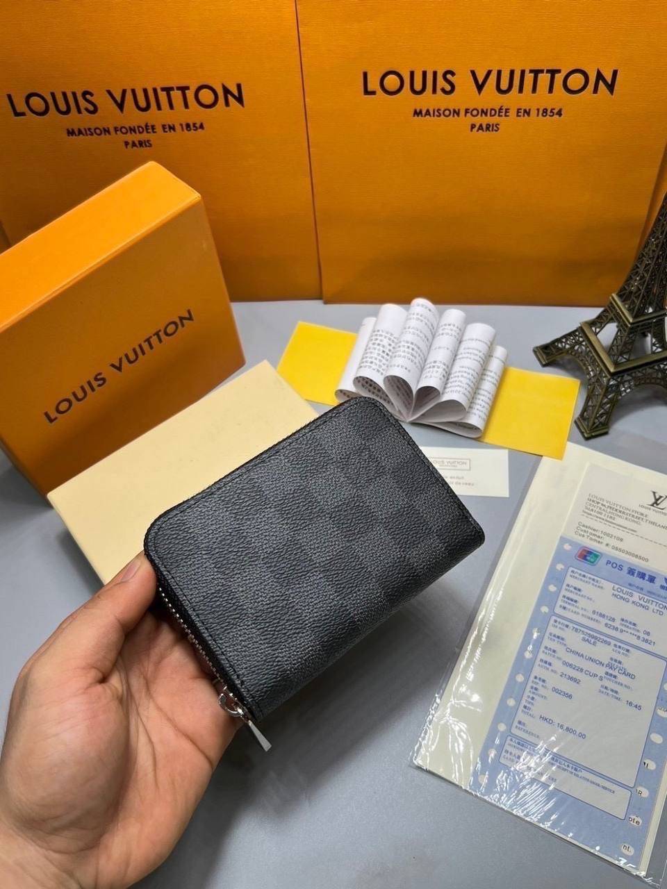 ORI หนังแท้ | LV Zippy Coin Purse / LV Short Wallet กระเป๋าสตางค์ใบสั้นกระเป๋าสตางค์ซิปรอบ 🤍 เกรดออริจินอล