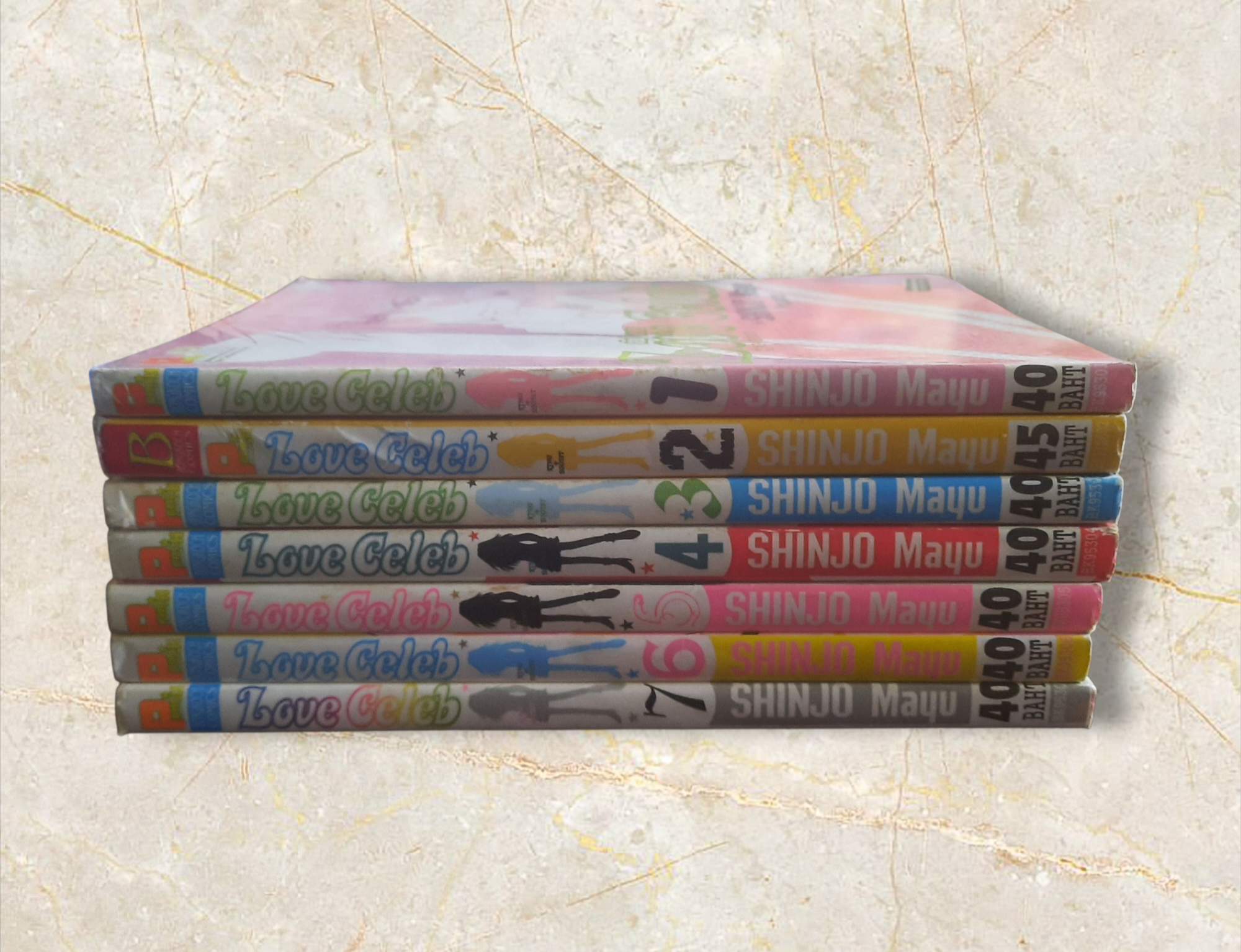 LOVE CELEB ครบชุด 7 เล่มจบ Shinjo Mayu เขียน