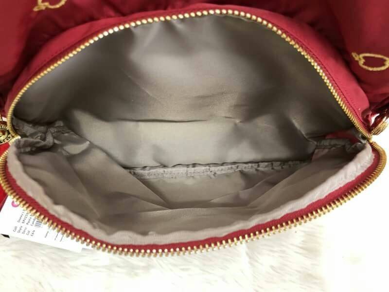 New arrival!! Kipling Disney’s Snow White Paola Satin Backpack Factory oem HK พร้อมส่ง!! กระเป๋าสะพายหลังรุ่นใหม่ล่าสุด ต้อนรับตรุษจีนและวาเลนท์ไทน์ ปี 2018 วัสดุไนล่อนคุณภาพสูง ช่องซิปหน้ากว้าง ใส่สัมภาระได้จุ เปิดปิดกระเป๋าช่องหลักแบบซิปคู่ อะไหล่อย่างด