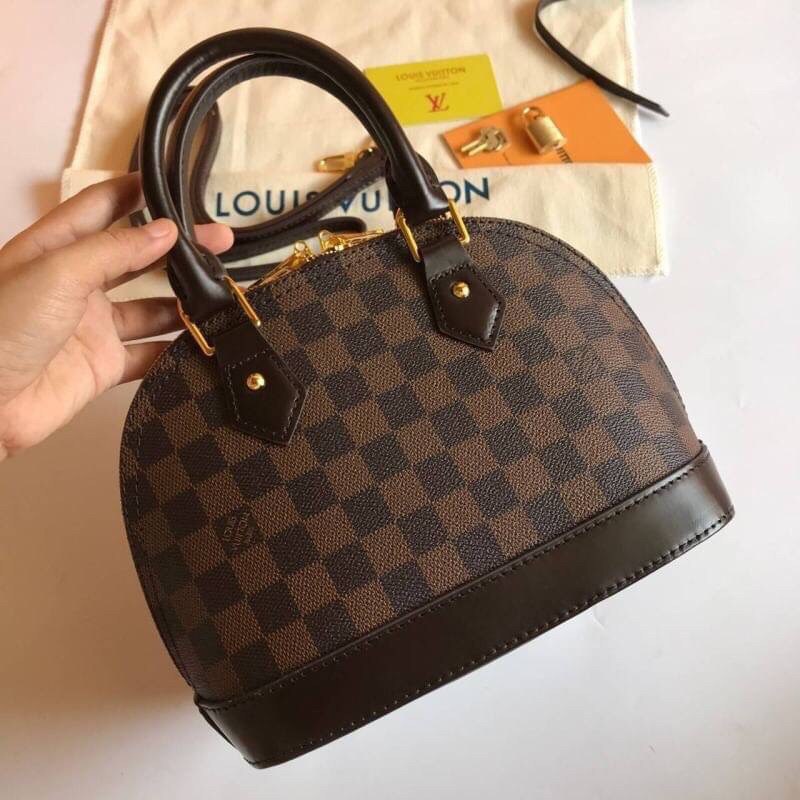 VIP 】หนังแท้ LOUIS VUITTON ALMA BB