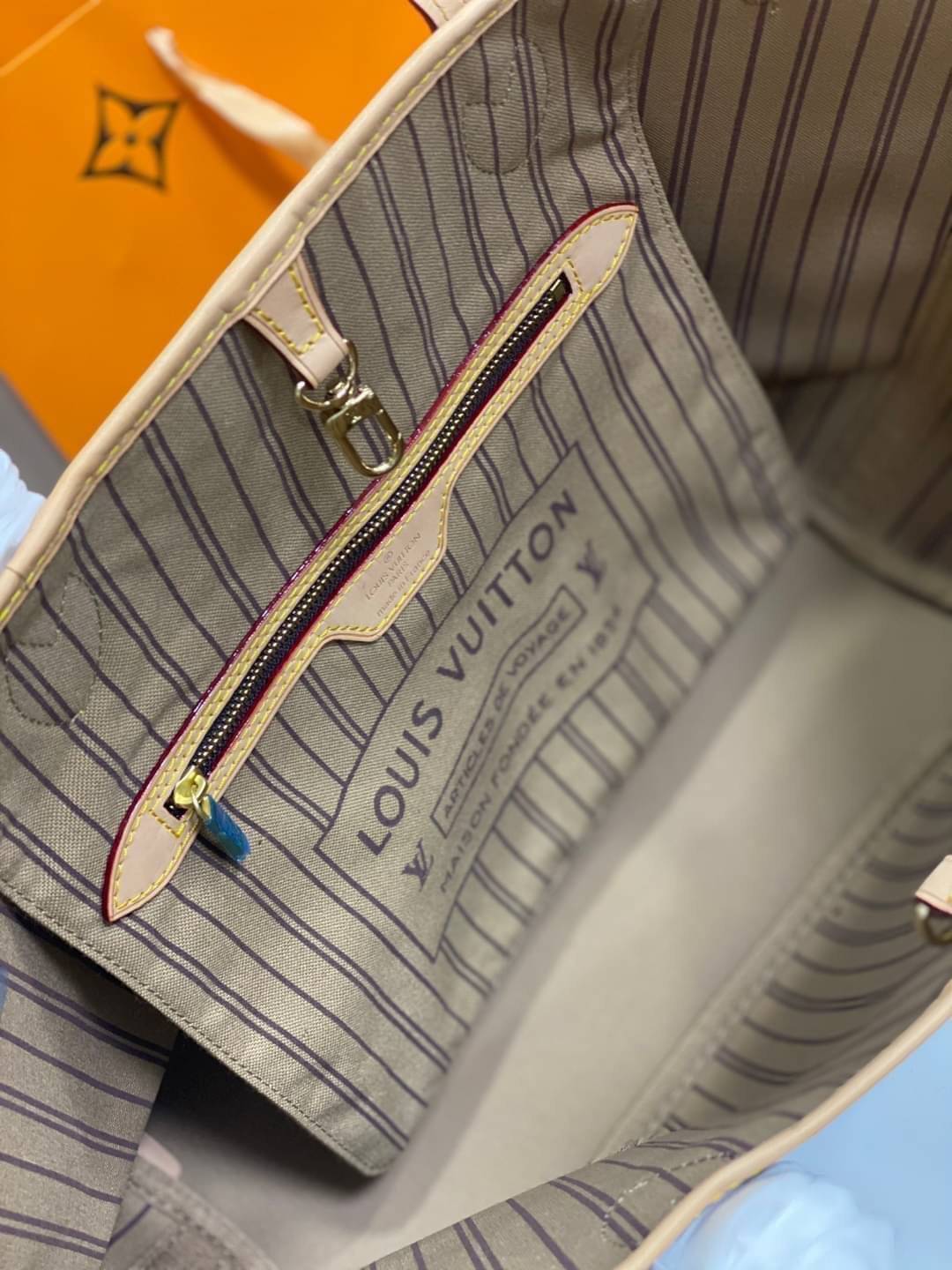 LV Neverfull MM เกรดออริจินอล พร้อมส่งที่ไทย ภาพสินค้าถ่ายจากงานขายจริง ใช้งานต่างประเทศได้