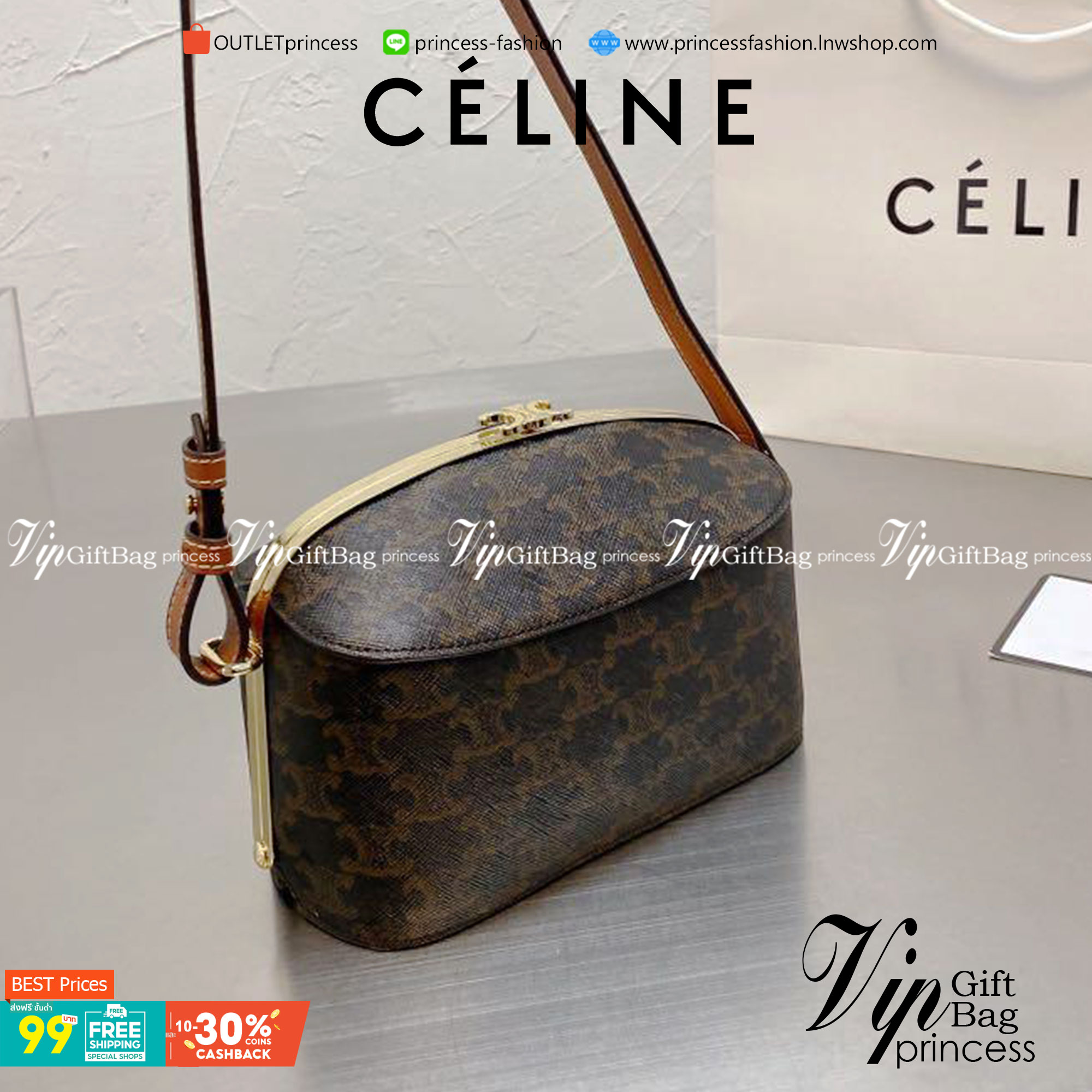 VIP 】CELINE lunch box vintage พร้อมส่งที่ไทยค่ะ! เรียบหรู ดูแพง ต้องรุ่นนี้เลยค่ะ หนังแท้ทรงกล่อง รุ่นนี้จะใช้แบบหิ้วออกงานหรือสะพายข้างวันทำงานหรือวันชิลลๆ ก็เหมาะมาก ใบขนาดกำลังดี สินค้าน่าใช้มากๆ ห้ามพลาดมีติดตัวสักใบนะคะ!