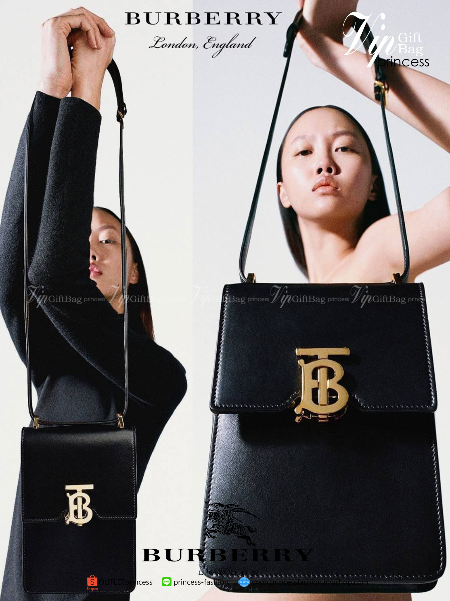 BURBERRY FRAGRANCES CROSSBODY BAG VIP GIFT WITH PURCHASE (GWP) กระเป๋าสะพายพรีเมี่ยมกิ๊ฟ Limited Edition จากน้ำหอม BURBERRY DUTY FREE