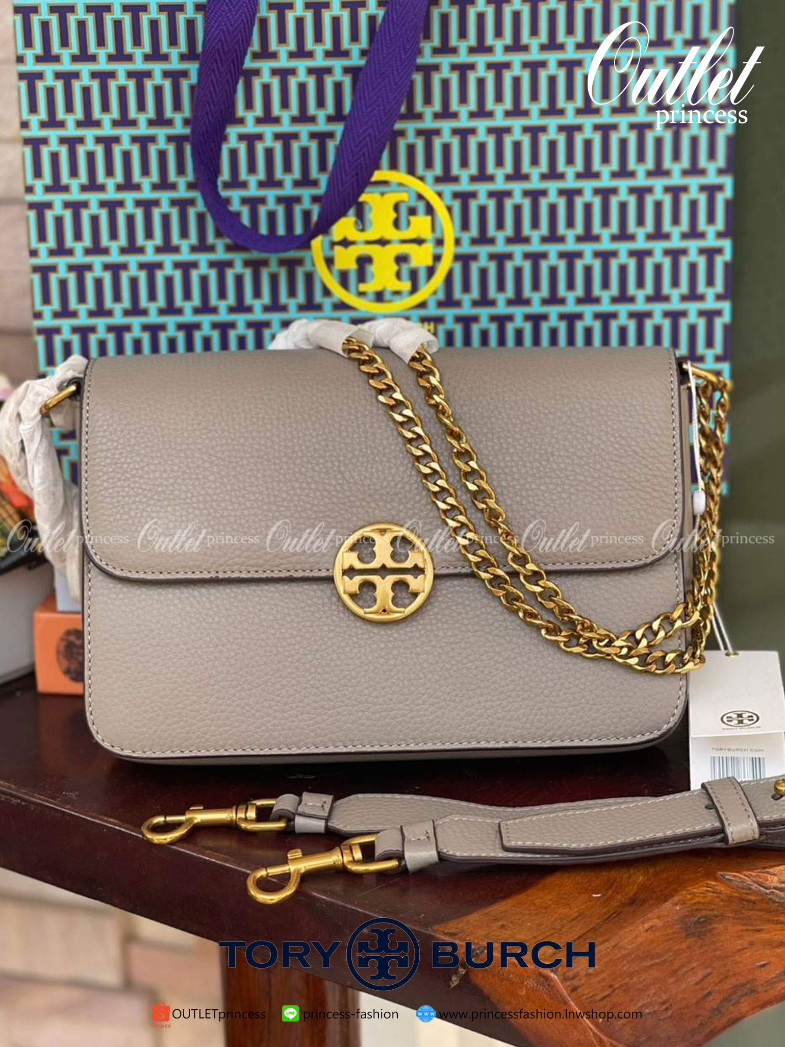 Tory burch description chelsea shoulder bag กระเป๋าที่ใช้เป็น Everyday Bag