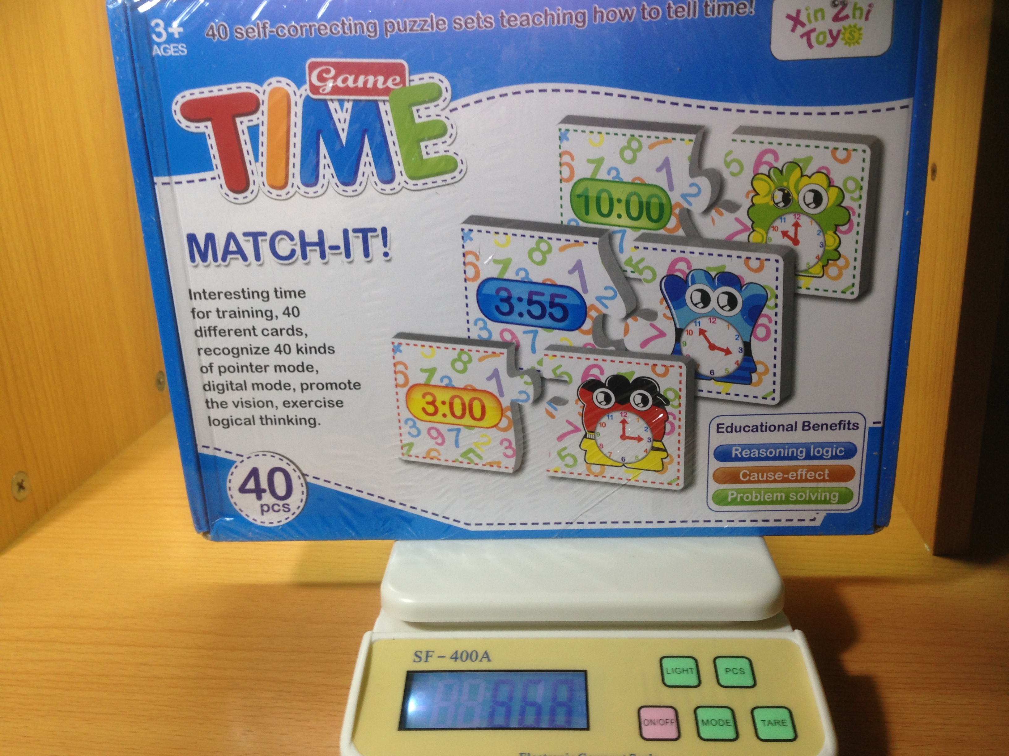 เกมจิ๊กซอจับคู่เวลา (Time jigsaw matching game)