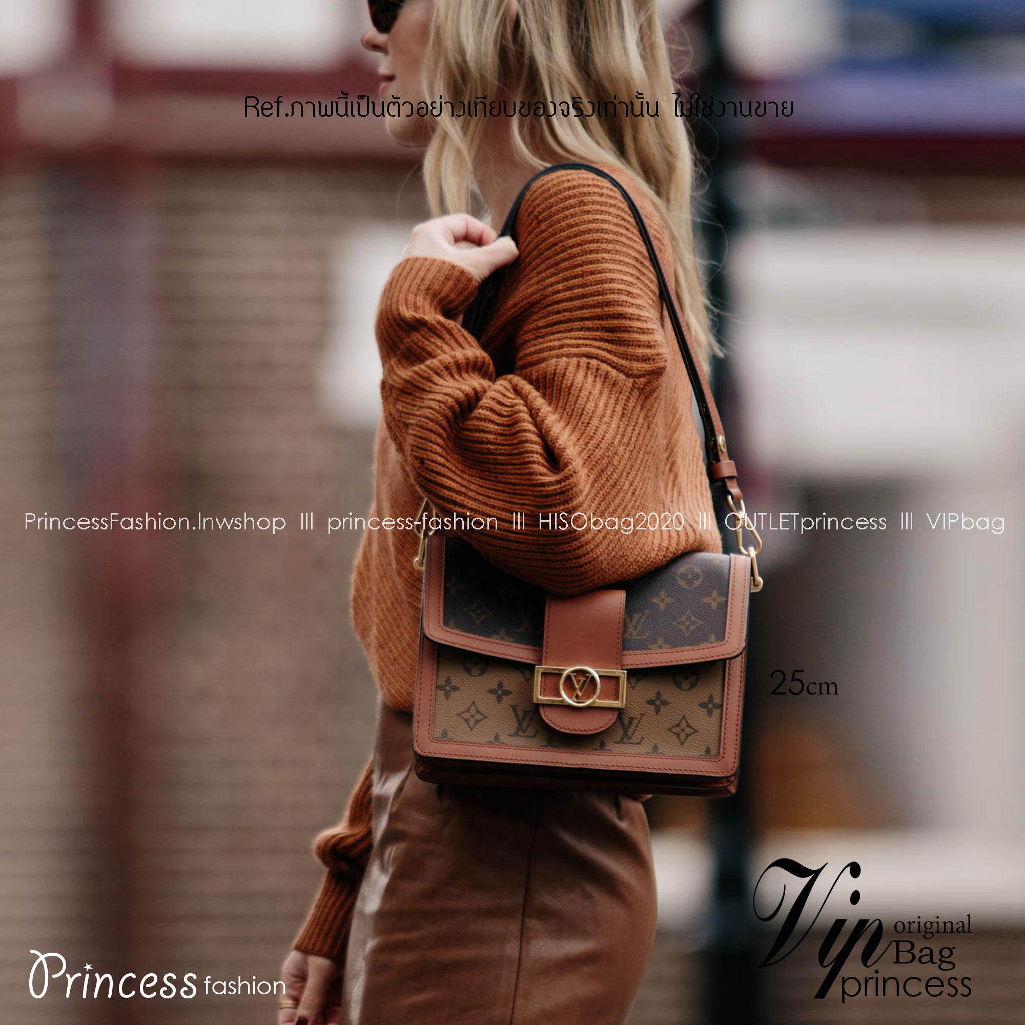 LOUIS VUITTON DAUPHINE Bag พร้อมส่ง กระเป๋าสะพายคงความคลาสสิคและสวยหรู ภายในแบ่งสัดส่วนใช้งานง่าย **ล็อทราคาพิเศษสุดคุ้ม งานสวยเกินราคา ภาพถ่ายจากงานจริง