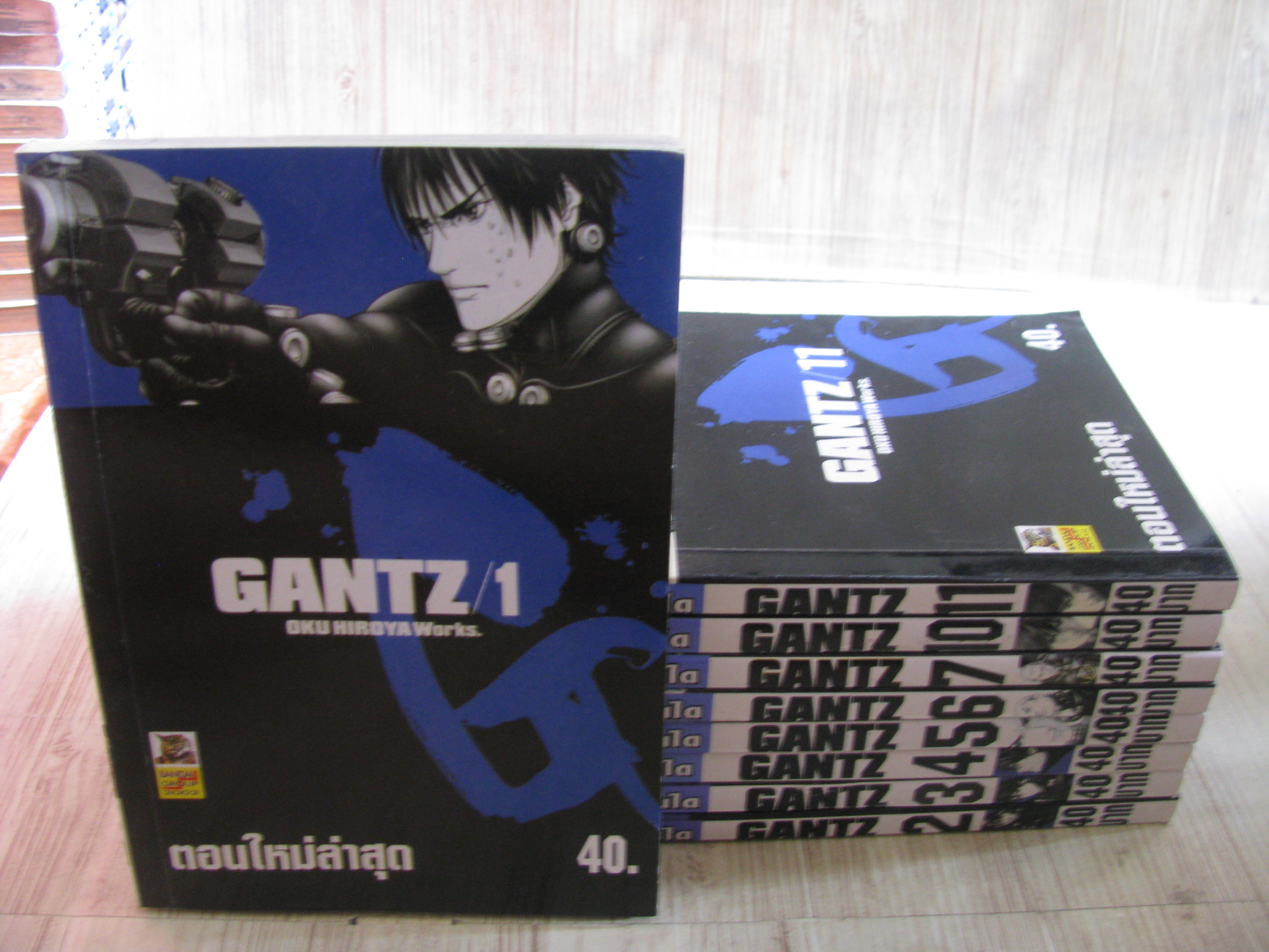 GANTZ ตอนใหม่ล่าสุด ชุด เล่ม 1-11 (ขาดเล่ม 8,9) (12 เล่มจบ) ไม่ขายแยกเล่ม