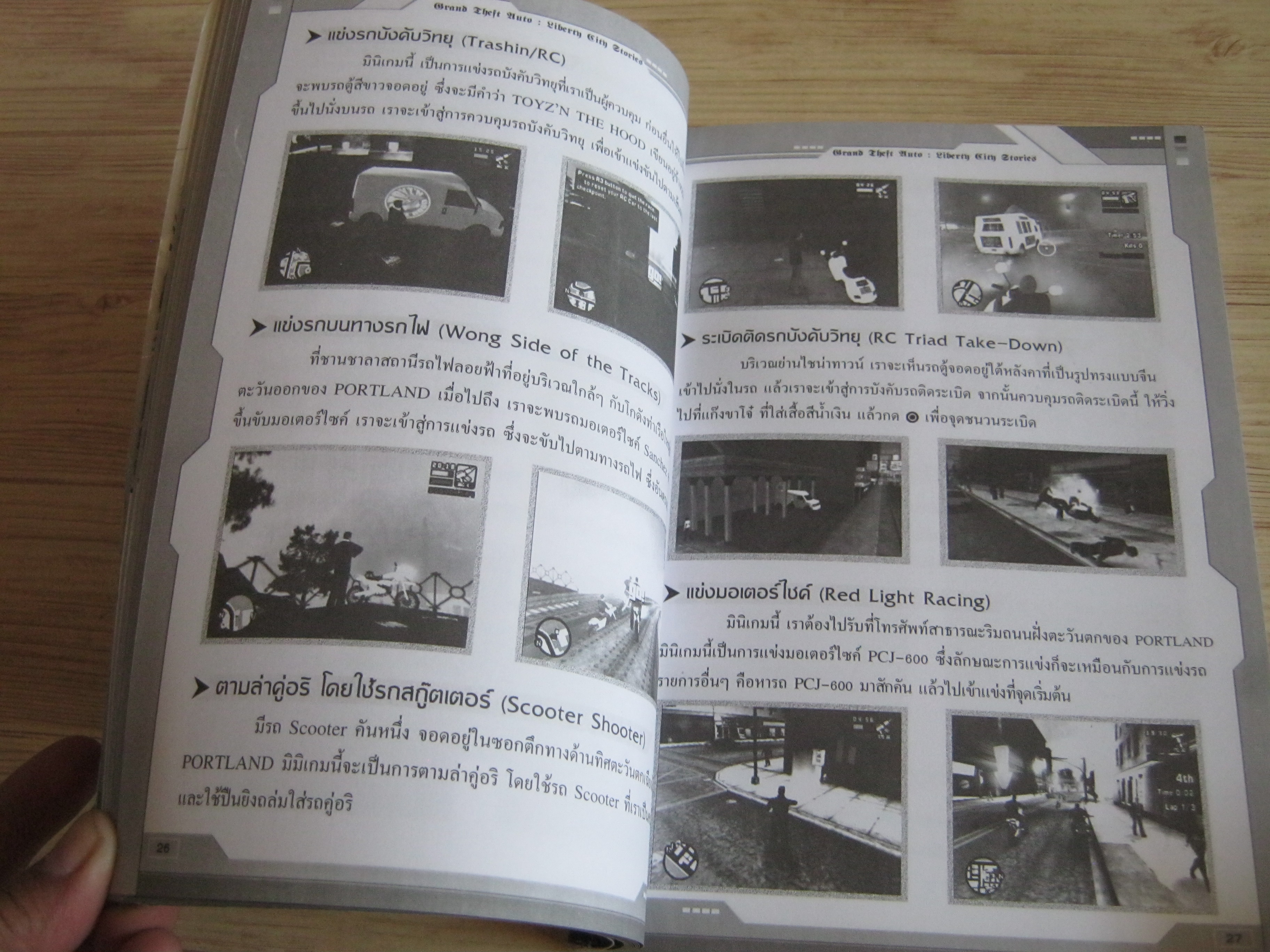 คู่มือเฉลยเกม PS2 GRAND THEFT AUTO LIBERTY CITY STORIES