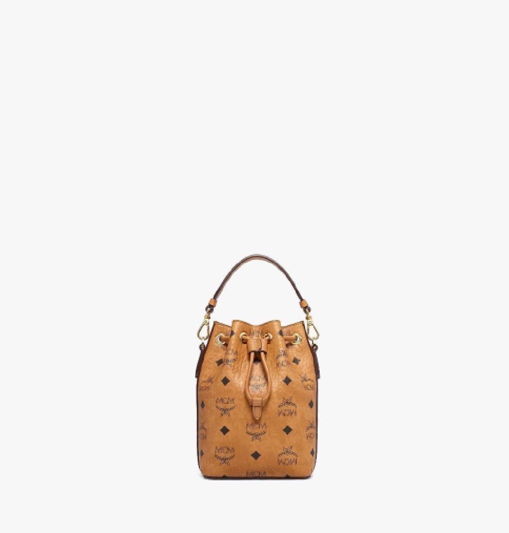 M.C.M X-MINI ZOO RABBIT BUCKET BAG IN VISETOS ใหม่ล่าสุด ฮิตมากที่เกาหลี ไอเท็มสุดคิ้วท์ ซิกเนเจอร์ต้องมา กระเป๋าสะพายทรง bucket ไซส์เล็กขนาดน่ารักน่าใช้มากๆ ดีไซน์น้องกระต่ายด้านหน้าโดดเด่น วัสดุหนังแคนวาสคุณภาพดี