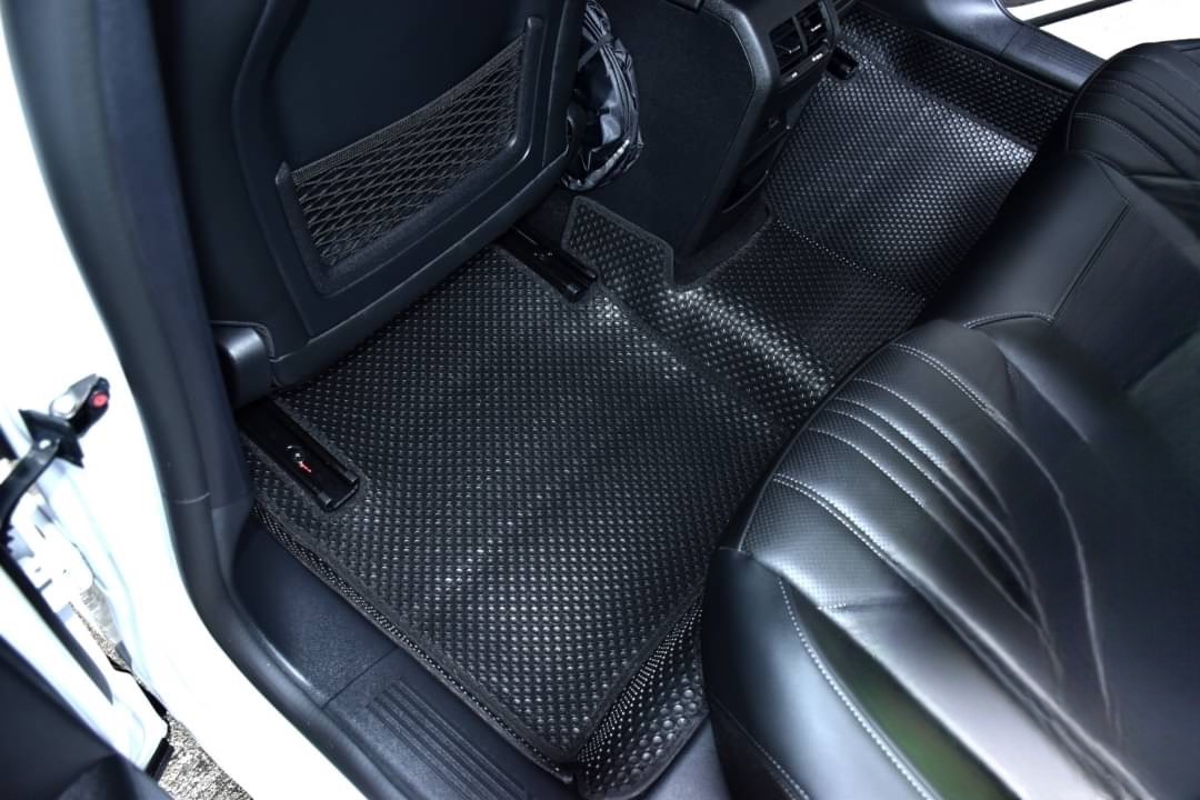 ยางปูพื้นรถยนต์ PEUGEOT 408 ปี2024 พรมกระดุม เปอโยต์ 408 สีดำ เข้ารูป ในรถ เต็มคัน
