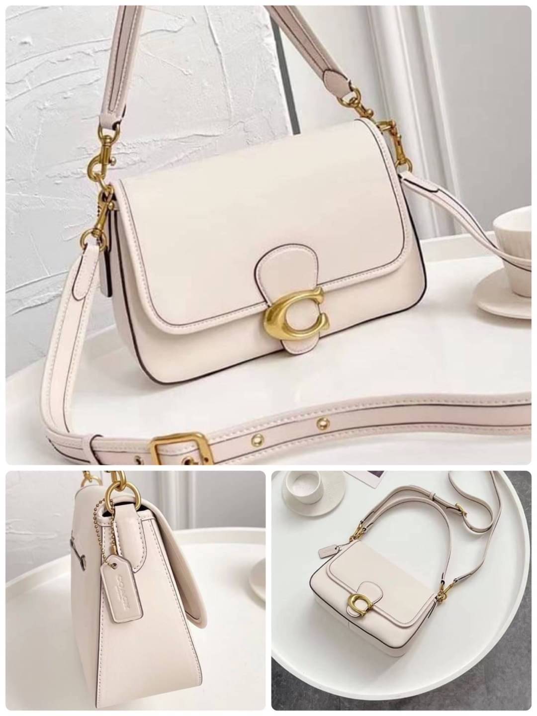 Coach Soft Tabby Shoulder Bag 5 สี กระเป๋าสะพายข้างหนังสวย พร้อมส่งที่ไทยราคาสุดคุ้มห้ามพลาดค่ะ!