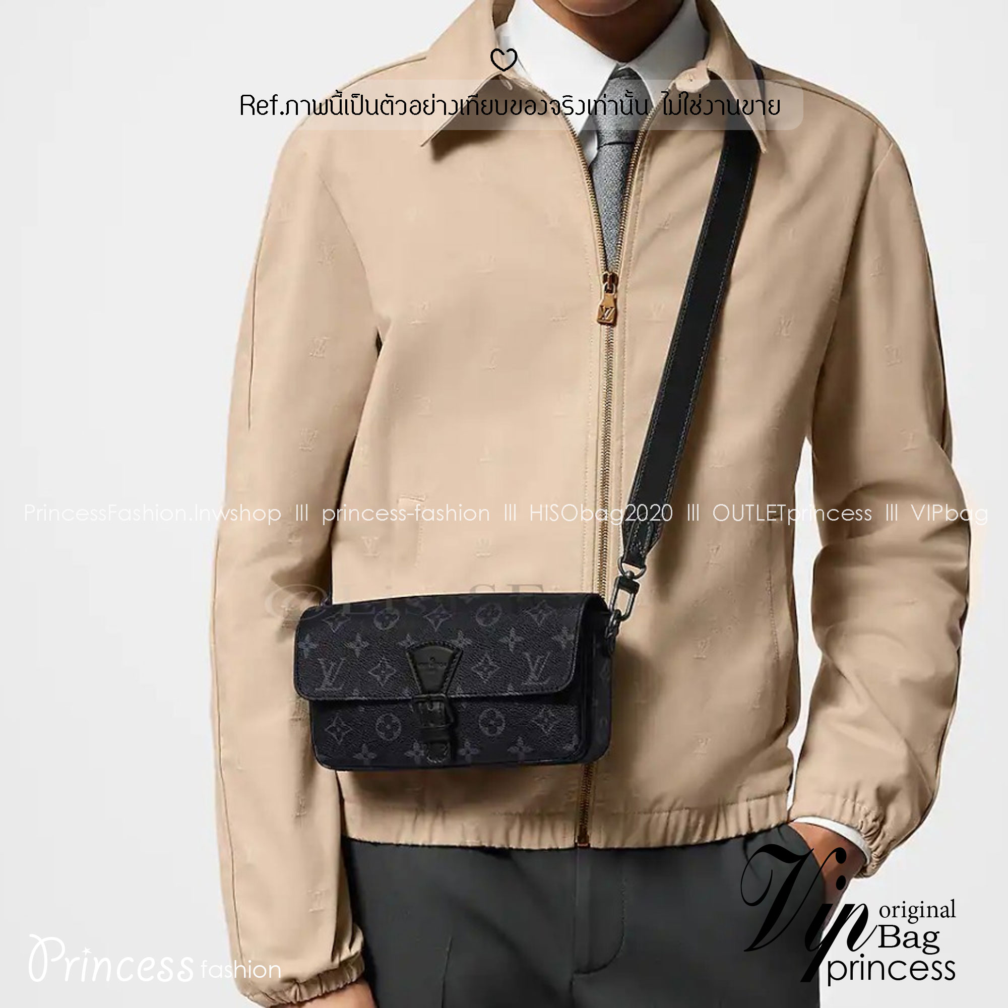 ORI หนังแท้ | LV Montsouris crossbody bag Monogram Eclipse Canvas 22cm กระเป๋าสะพายทรงแมสเซ็นเจอร์ไซส์เล็ก สไตน์กระเป๋าสตางค์แบบสะพาย ดีไซน์ใหม่ทรงยาวล้ำสมัยประดับบัคเคิลสัญลักษณ์เมซงพร้อมแถบแม่เหล็กด้านหน้า สุดไอคอนิก