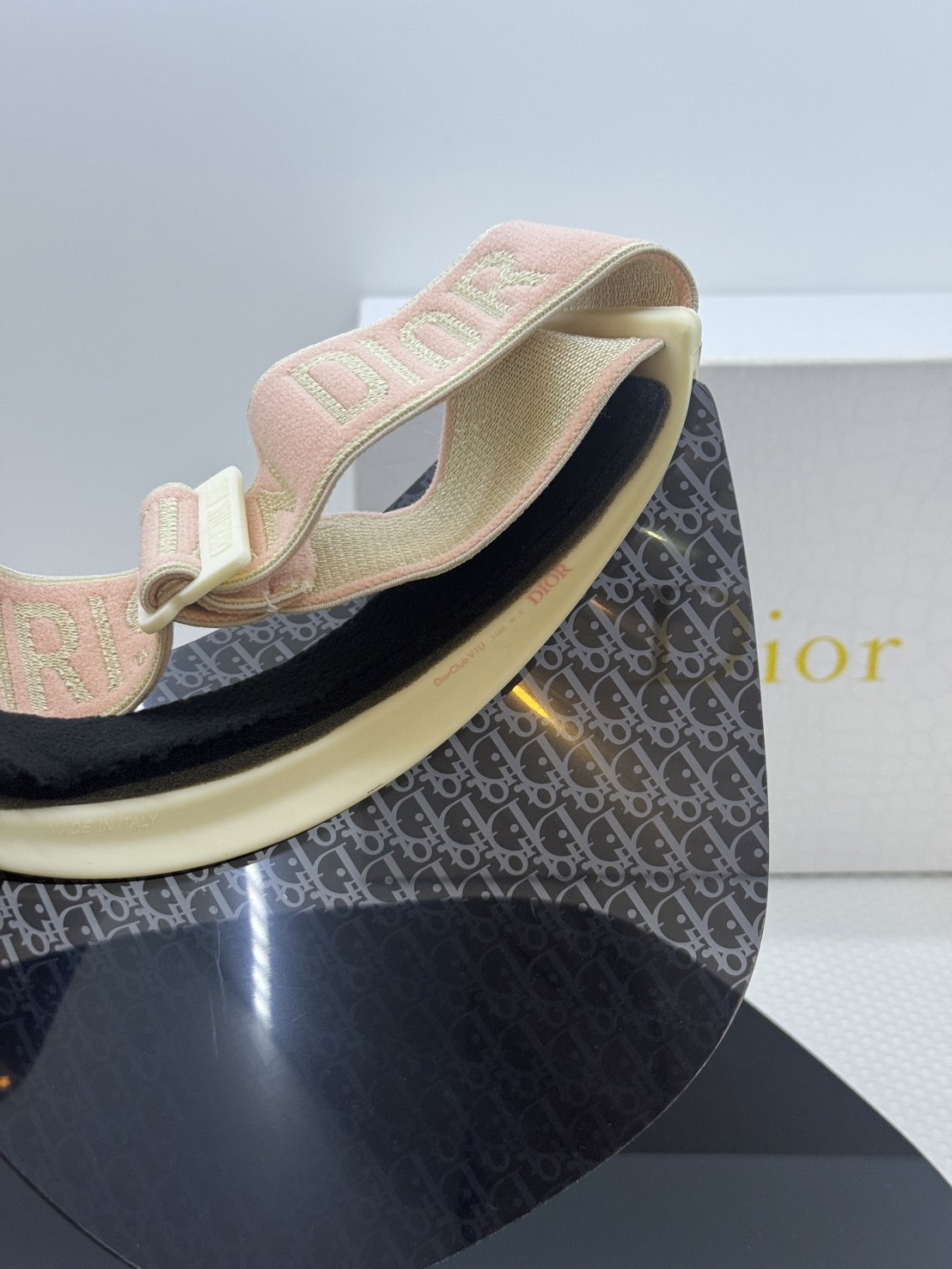 พร้อมส่ง 2สี DiorClub V1U Oblique Visor / Dior oblique visor hat หมวกสไตส์สปอร์ตดิออร์ เกรดออริ สลับแท้ 1:1 ใช้ต่างประเทศได้