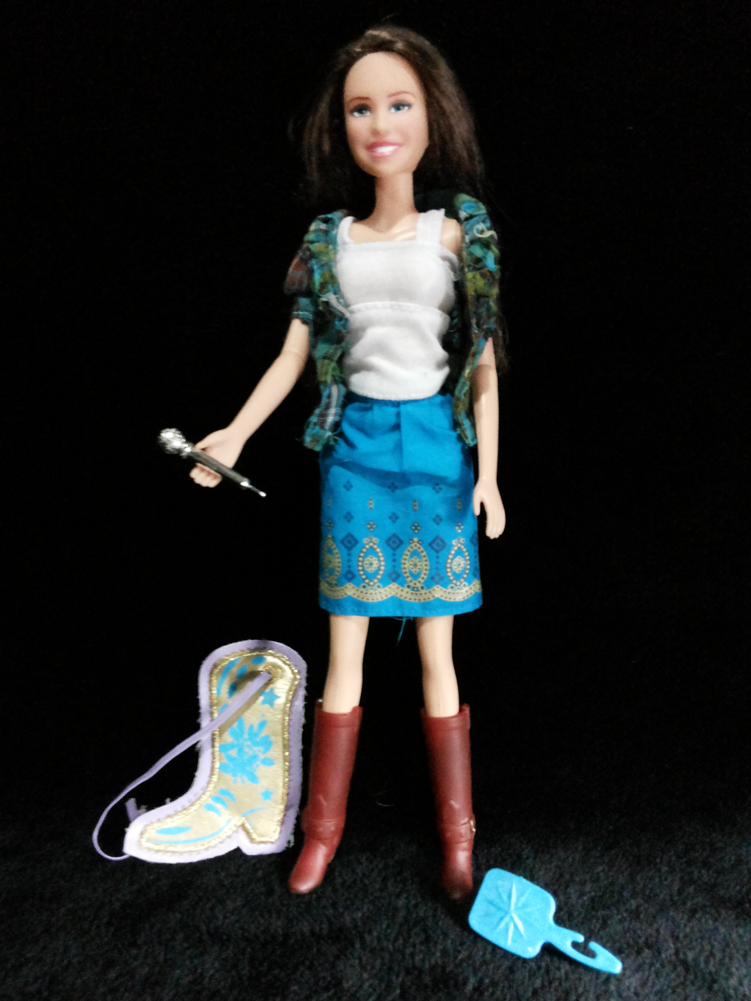 Disney Hannah Montana Singing Doll_"Hoe Down Throw Down" ตุ๊กตาดิสนีย์แท้มือสองสภาพดีมากๆ