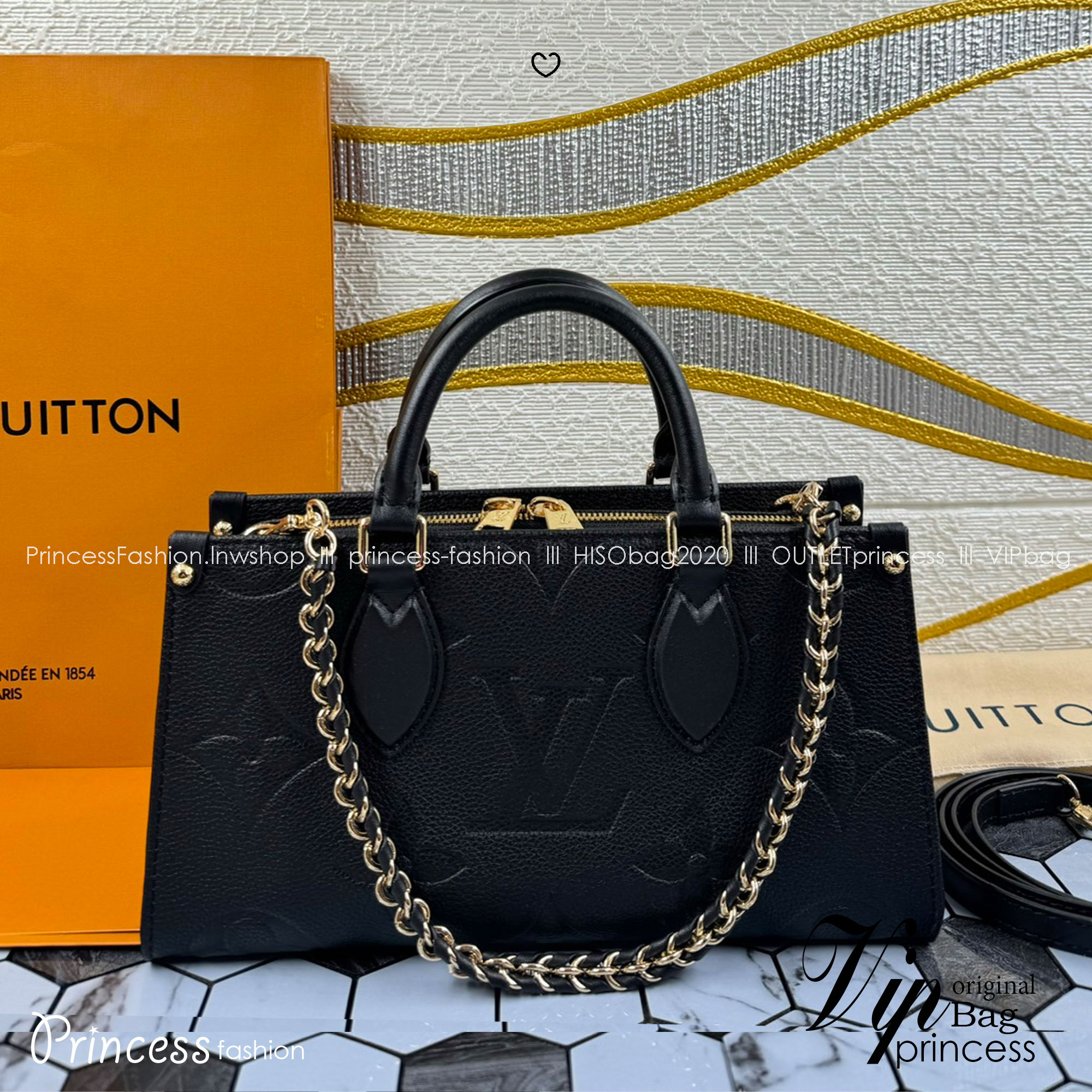 LV OnTheGo East West กระเป๋าทรงโท้ทดีไซน์ใหม่ สัดส่วนลงตัวงดงาม เกรดออริ 1:1 สลับแท้