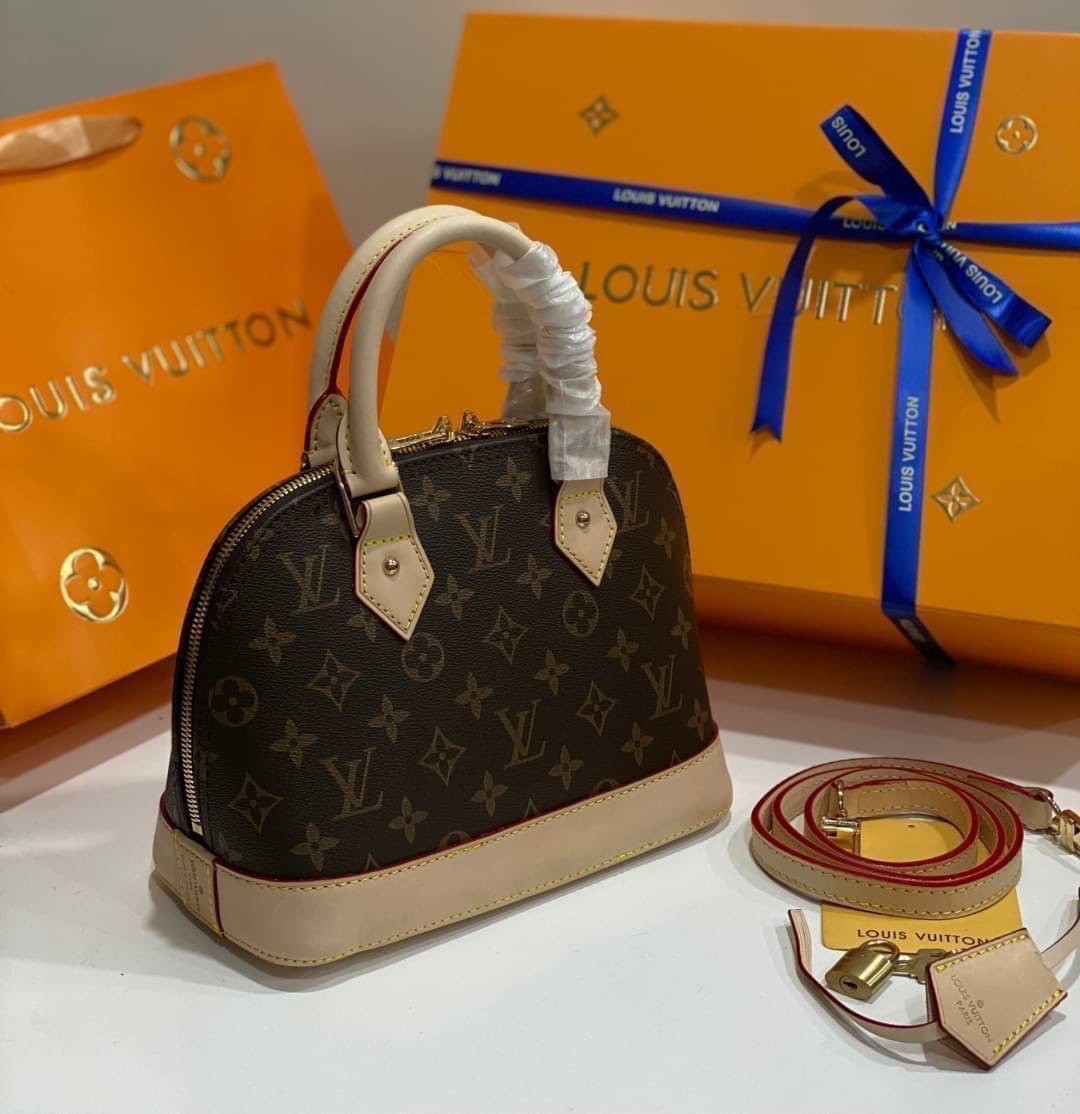 LV Alma BB Monogram Handbag กระเป๋าถือสะพาย เกรดออริ 1:1 ใช้งานต่างประเทศได้