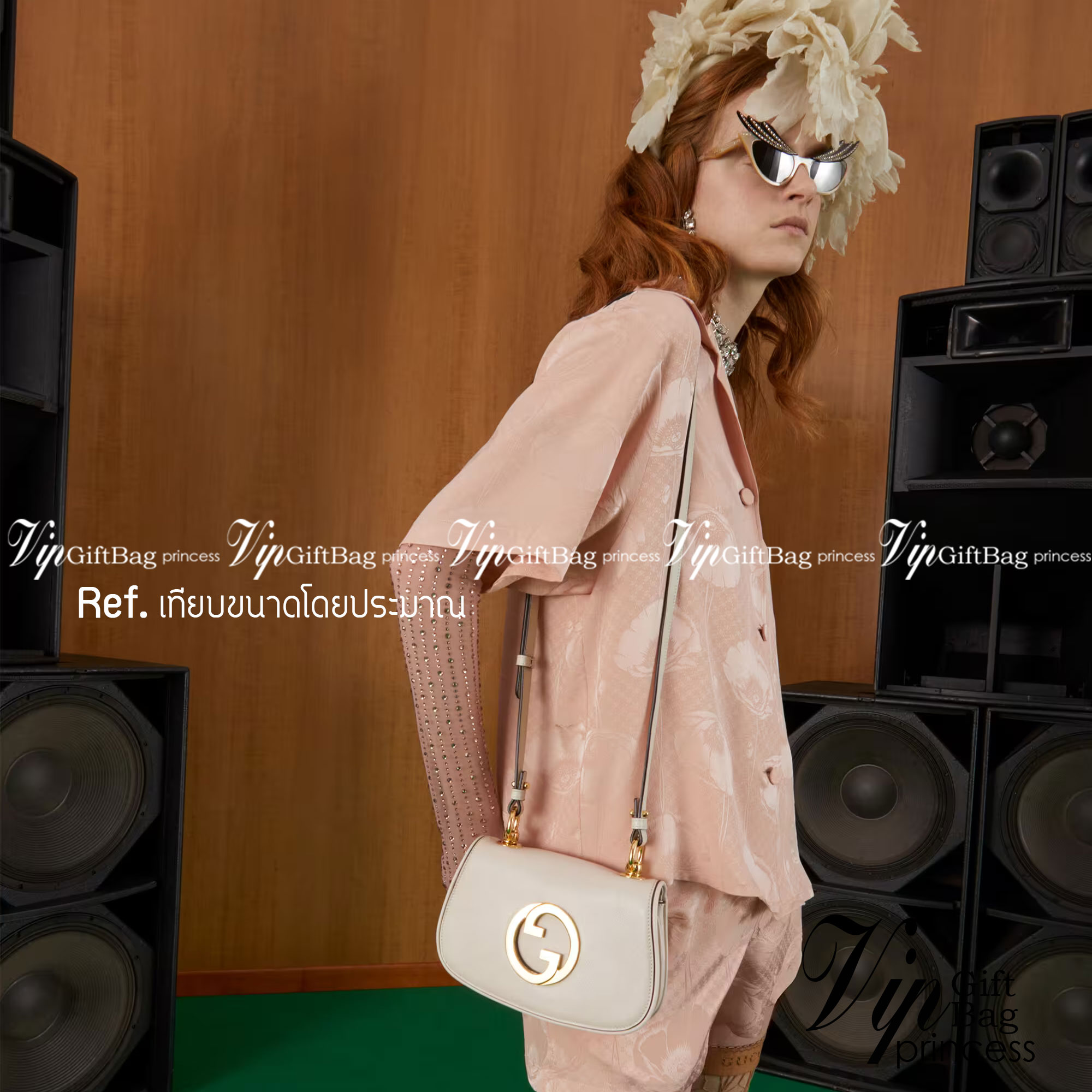 GUCCI Blondie mini bag เกรดเทพออริจินล หนังแท้ ภาพถ่ายจากงานขายจริง ใช้งานต่างประเทศได้ ผ่านทุก ตม