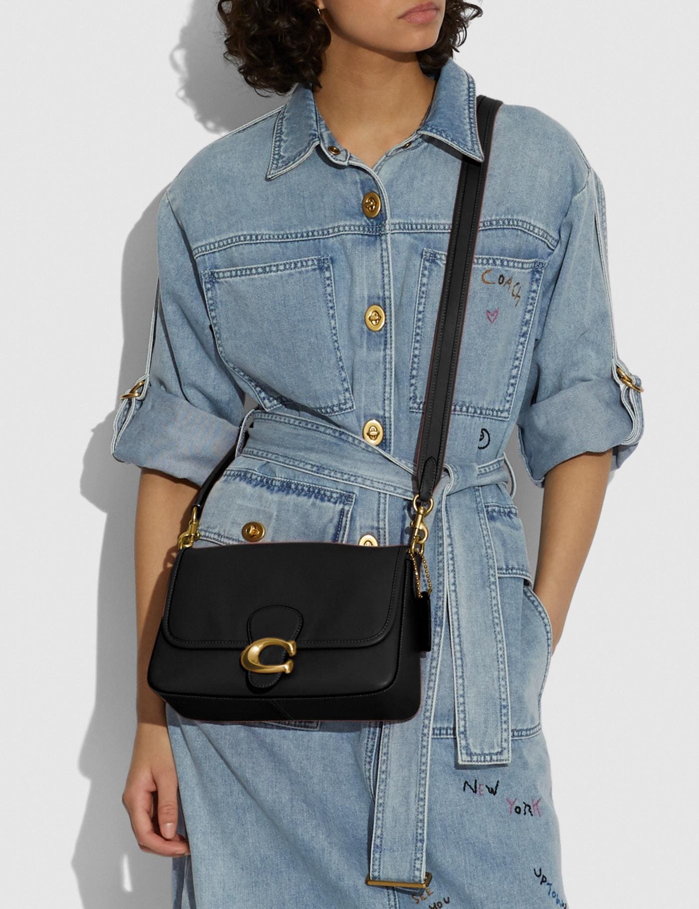 Coach Soft Tabby Shoulder Bag 5 สี กระเป๋าสะพายข้างหนังสวย พร้อมส่งที่ไทยราคาสุดคุ้มห้ามพลาดค่ะ!